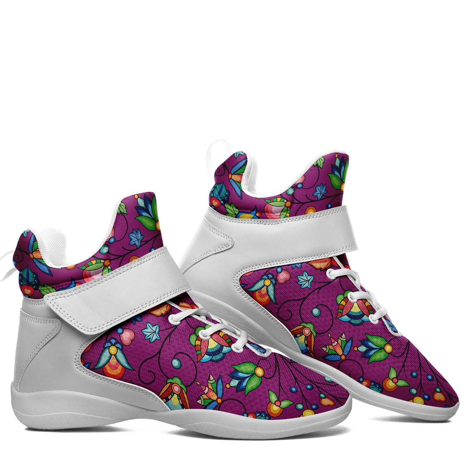 Prairie Plains Spirit Berry Soup Ipottaa Basketball / Sport High Top Shoes - White Sole