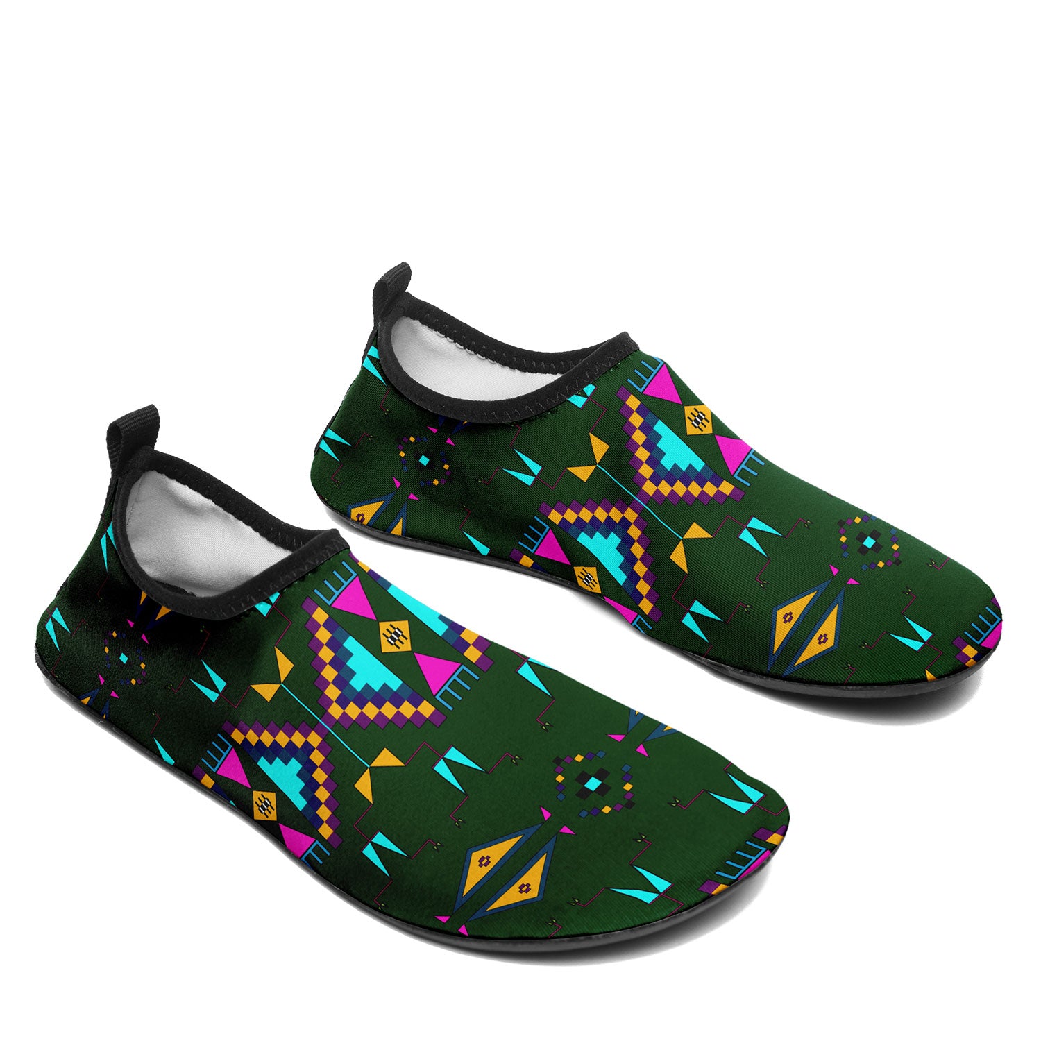 Rite of Passage Squash Blossom Kid's Sockamoccs Slip On Shoes