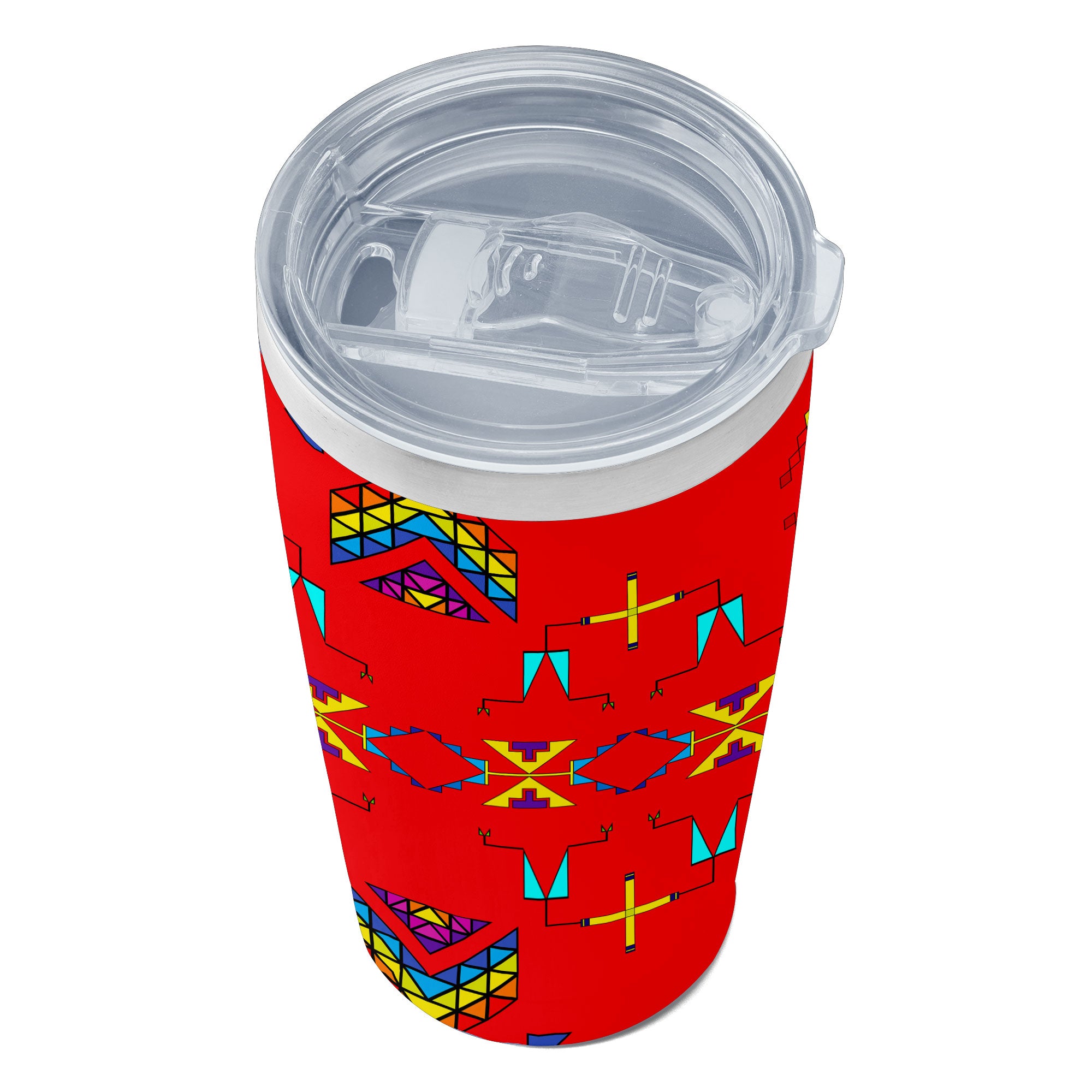 Rainy Chief Rainbow Red 15OZ Tumbler