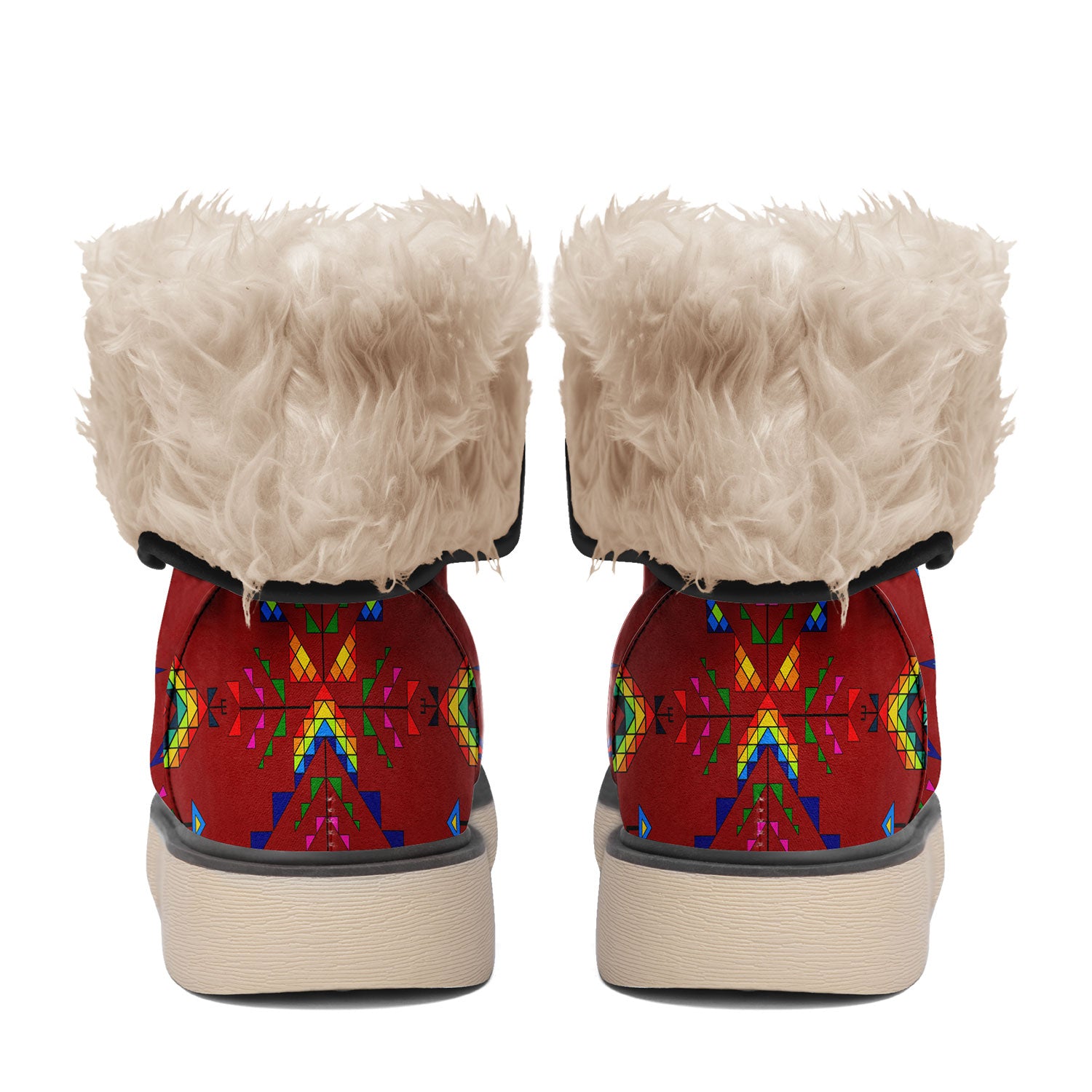 Buffalo Jump Red Polar Winter Boots