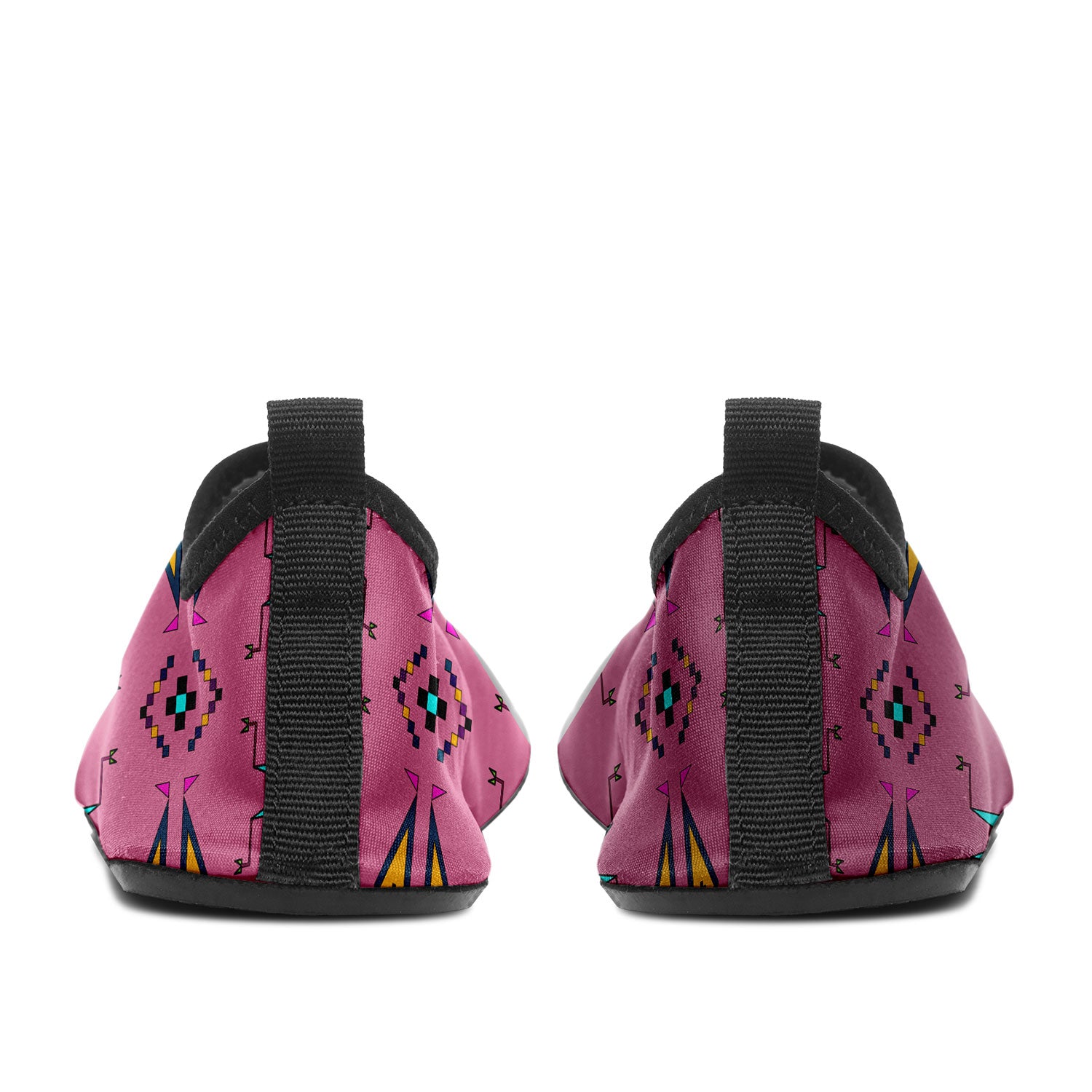 Rite of Passage Pink Kid's Sockamoccs Slip On Shoes