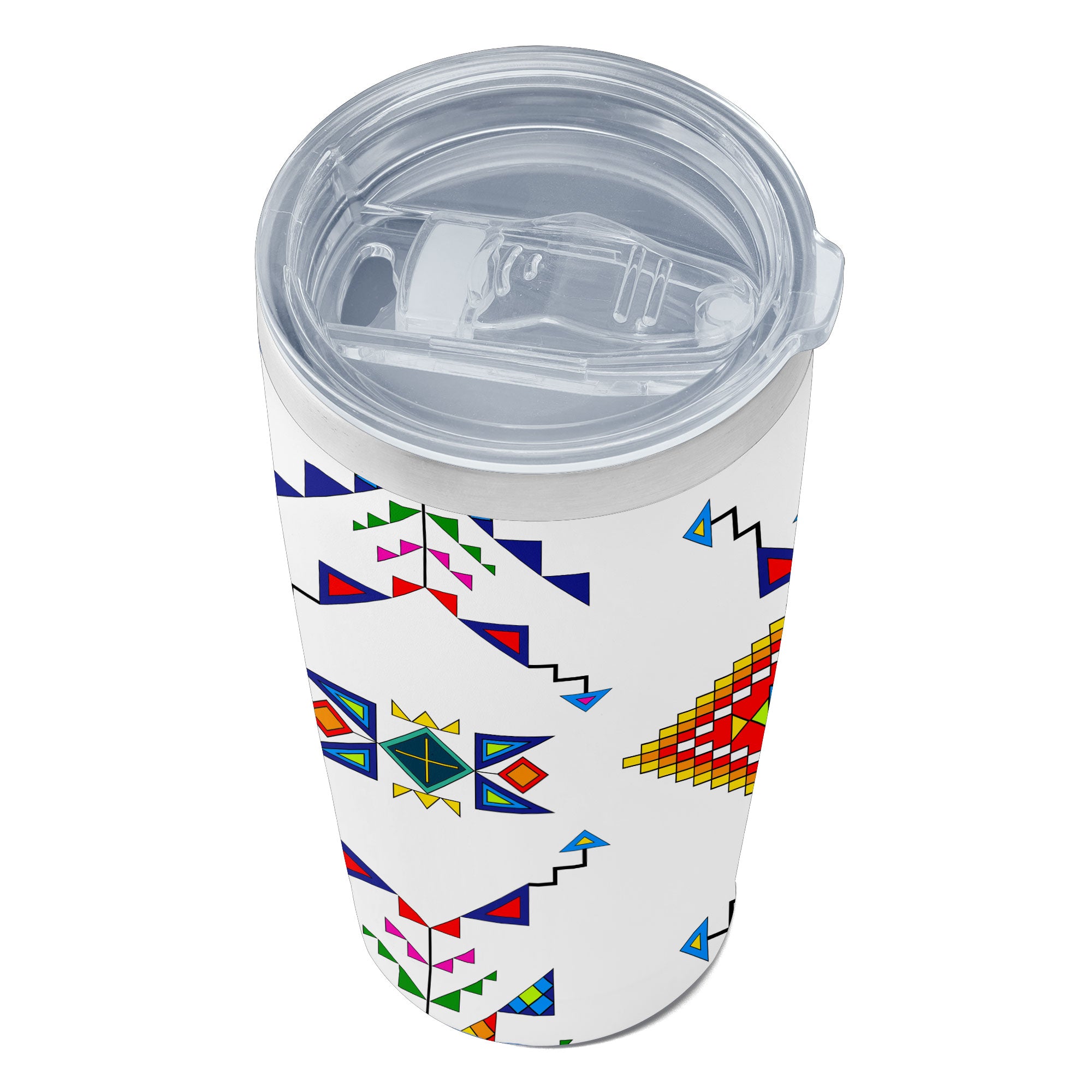 Buffalo Jump White 15OZ Tumbler