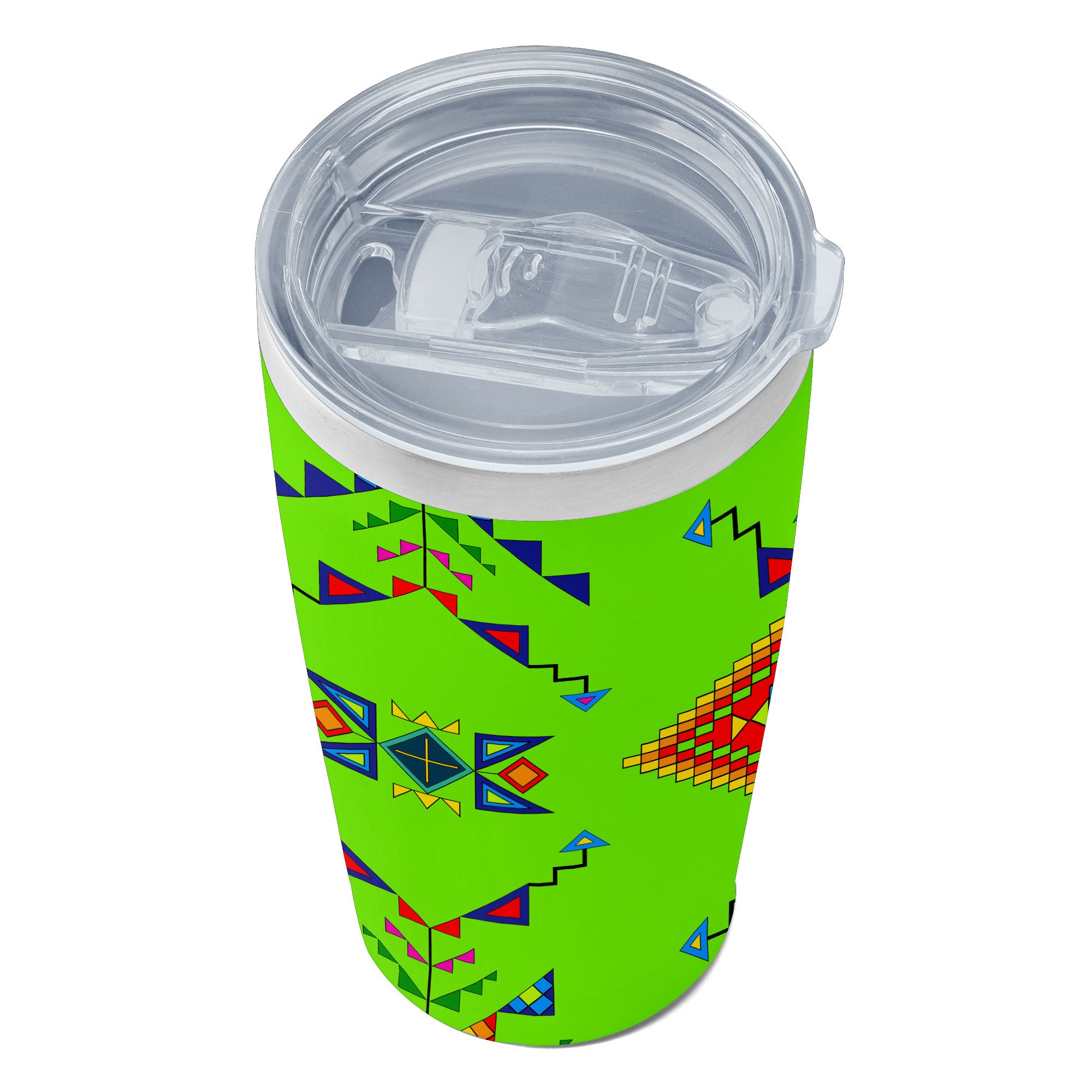 Buffalo Jump Neon Green 15OZ Tumbler