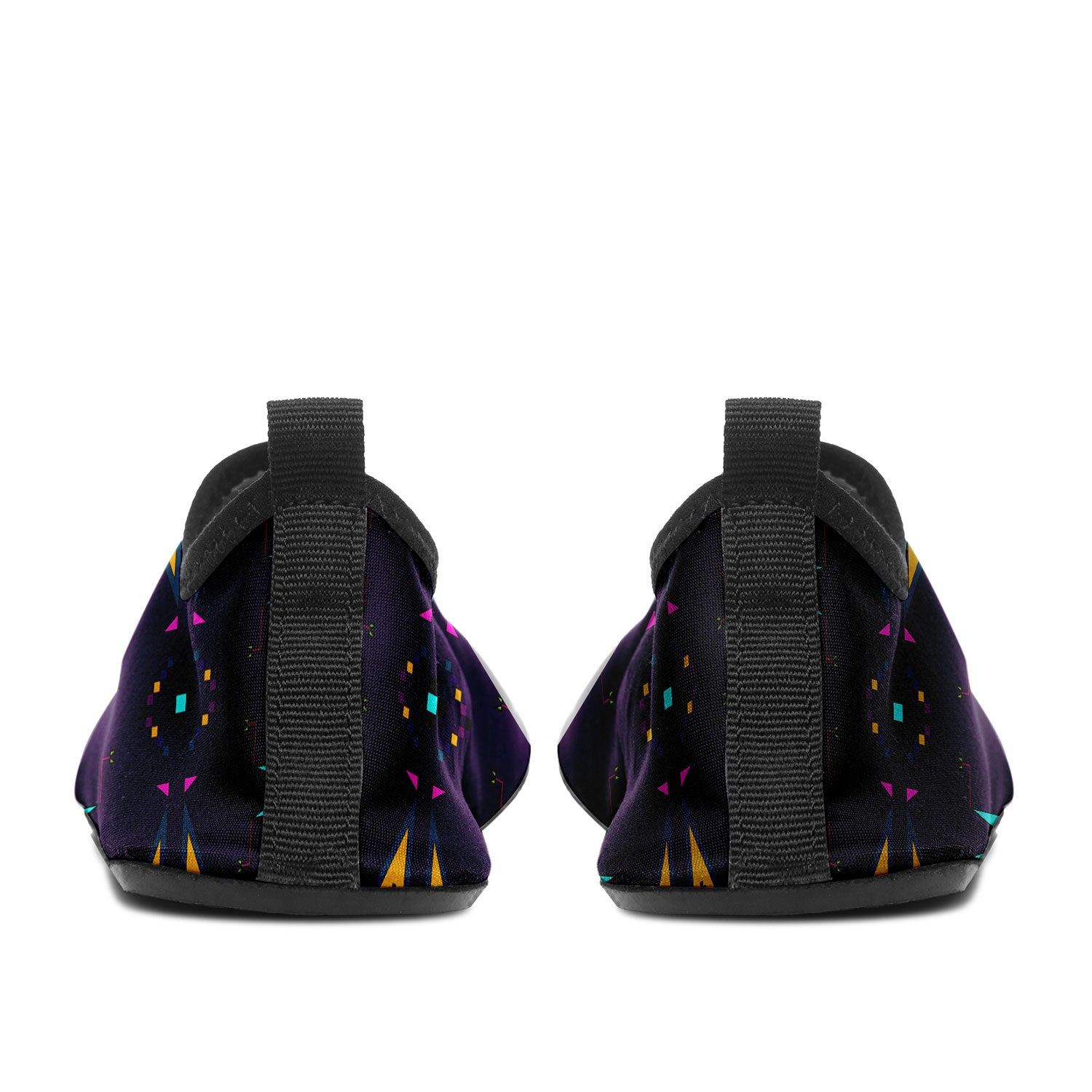 Rite of Passage Dark Purple Kid's Sockamoccs Slip On Shoes