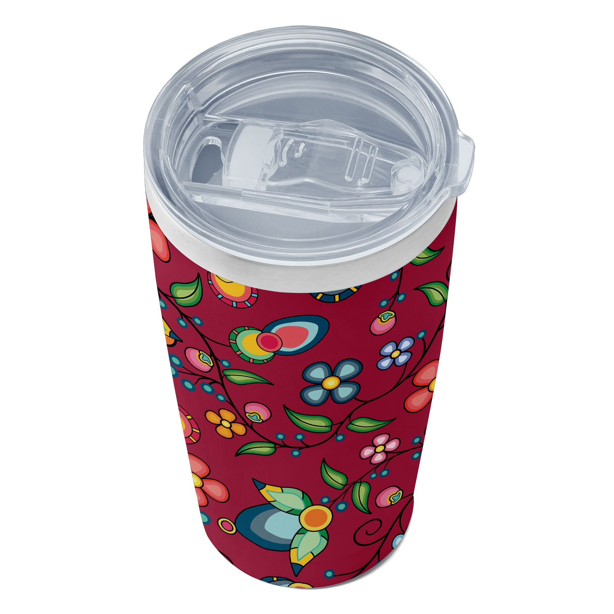 Floral Bounty Magenta 15OZ Tumbler