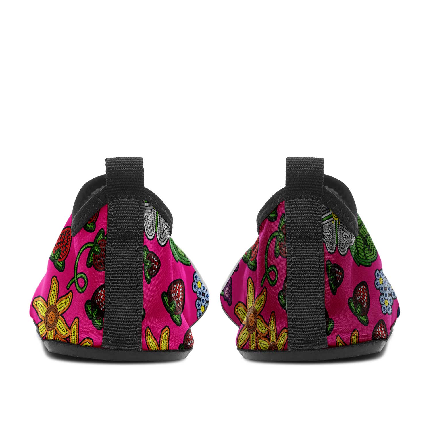 Berry Pop Blush Kid's Sockamoccs Slip On Shoes