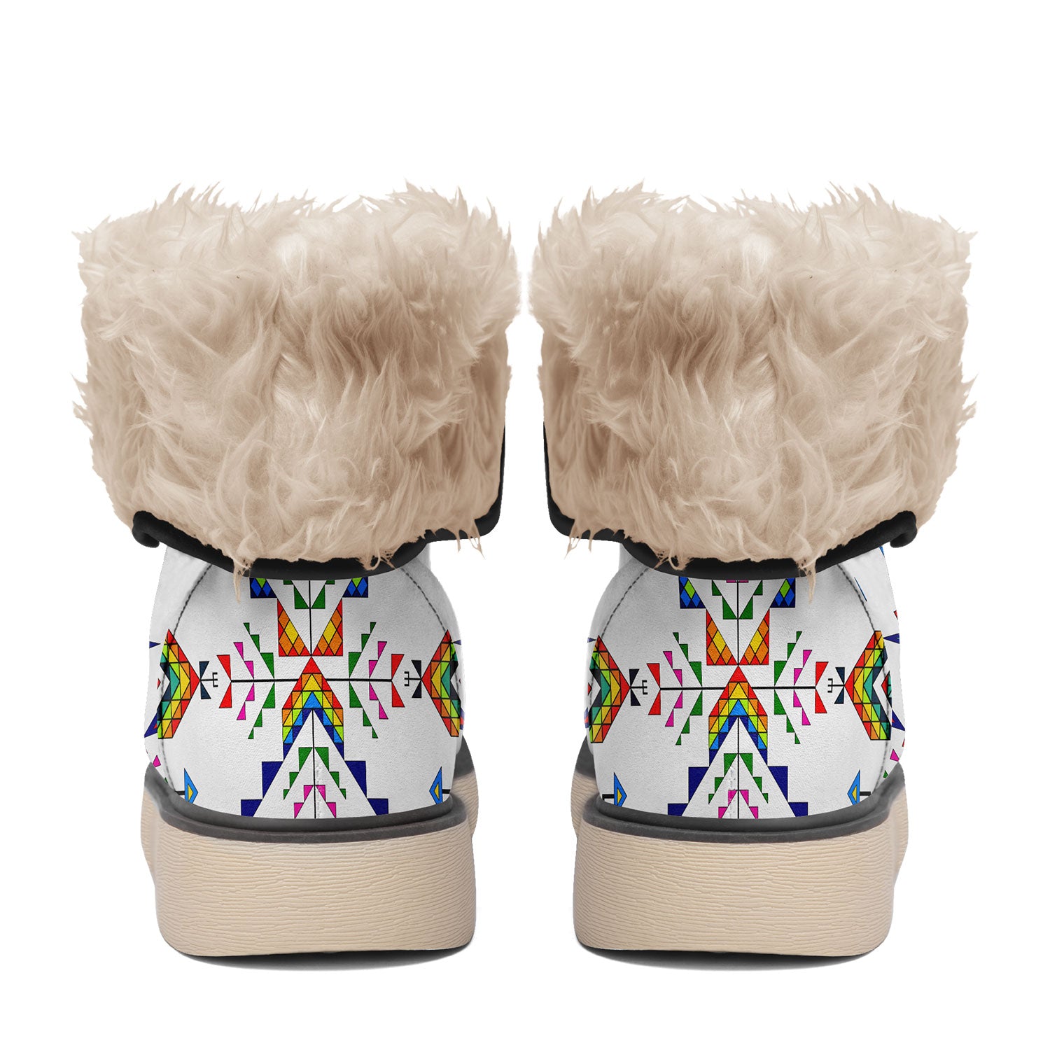 Buffalo Jump White Polar Winter Boots