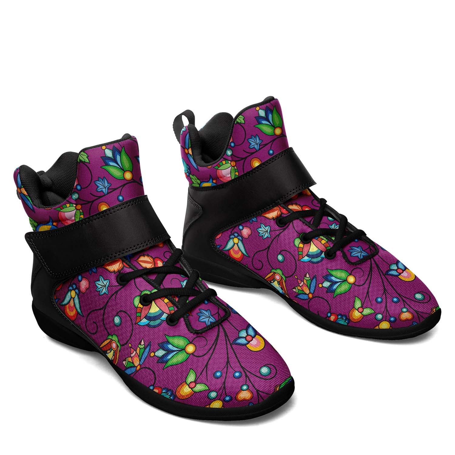 Prairie Plains Spirit Berry Soup Ipottaa Basketball / Sport High Top Shoes - Black Sole