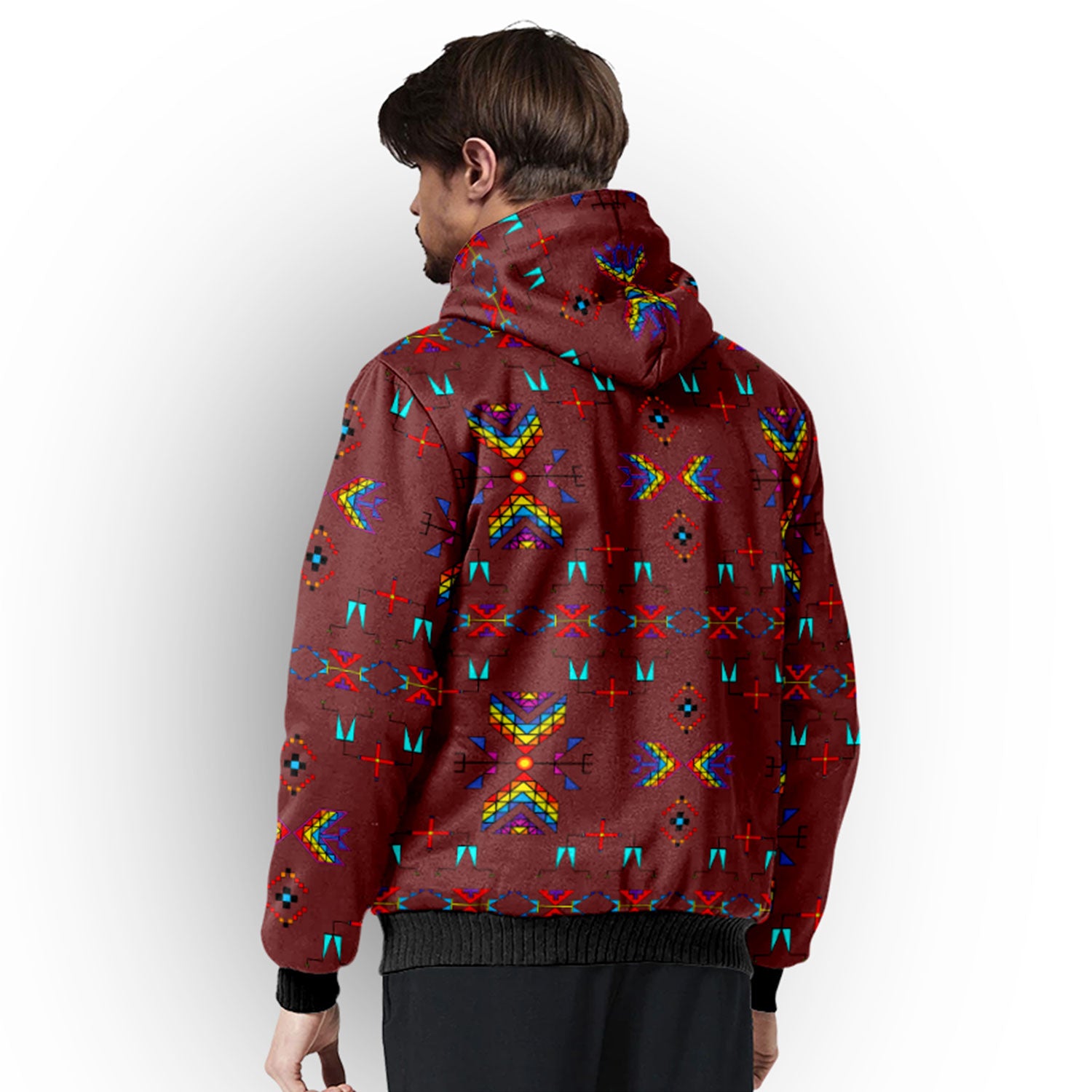 Rainy Chief Earth Clay Sherpa Hoodie