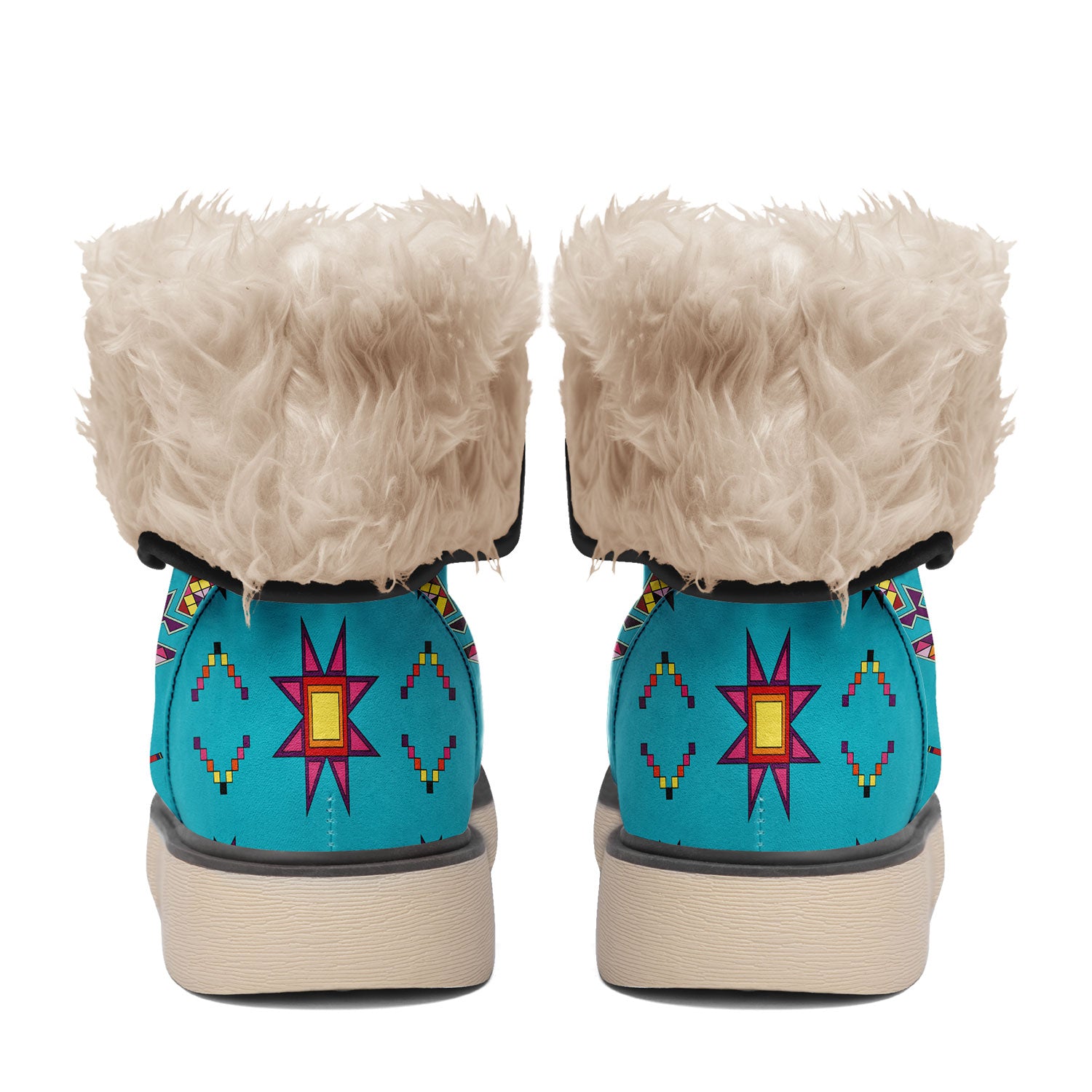 Scattered Generations Turquoise Polar Winter Boots