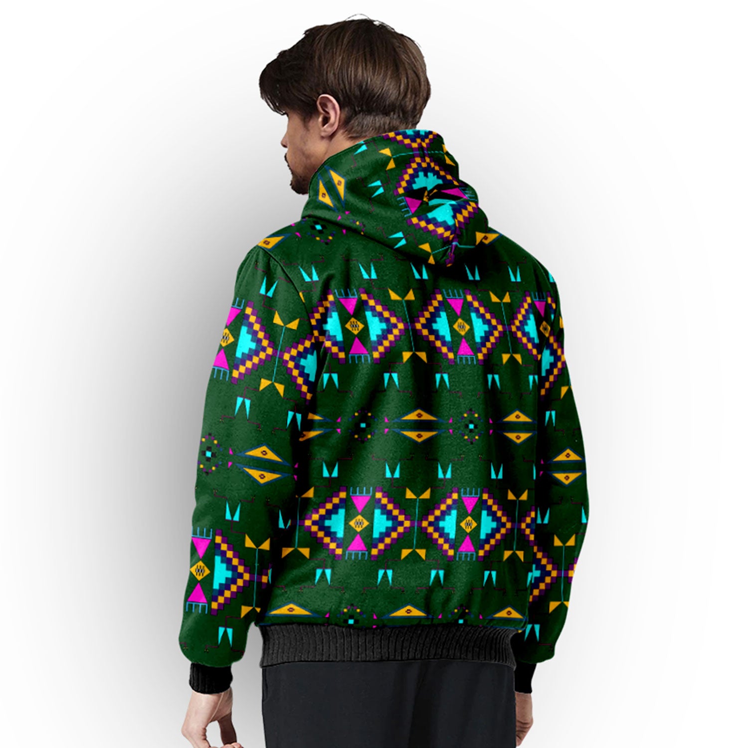 Rite of Passage Squash Leaf Sherpa Hoodie