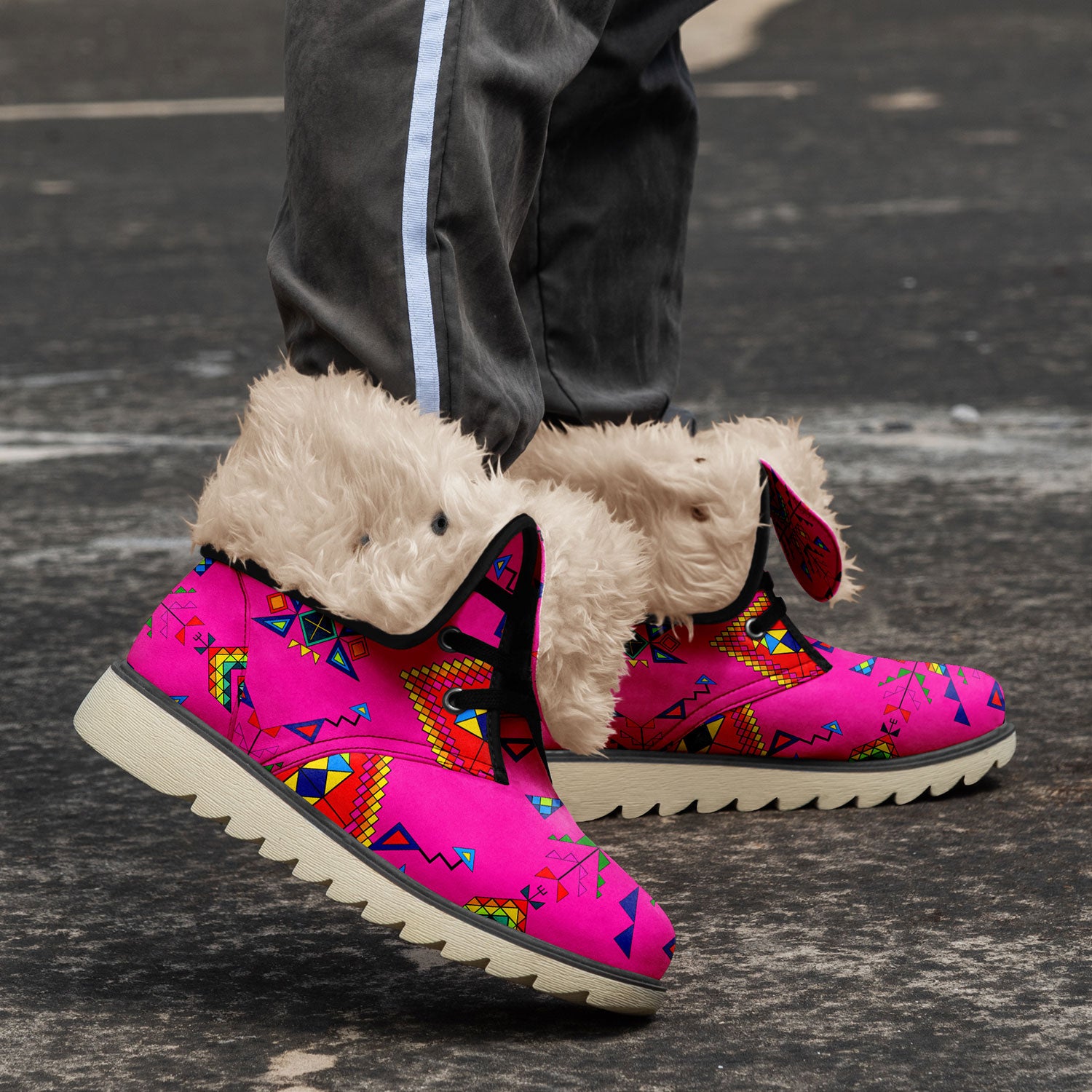 Buffalo Jump Pink Polar Winter Boots