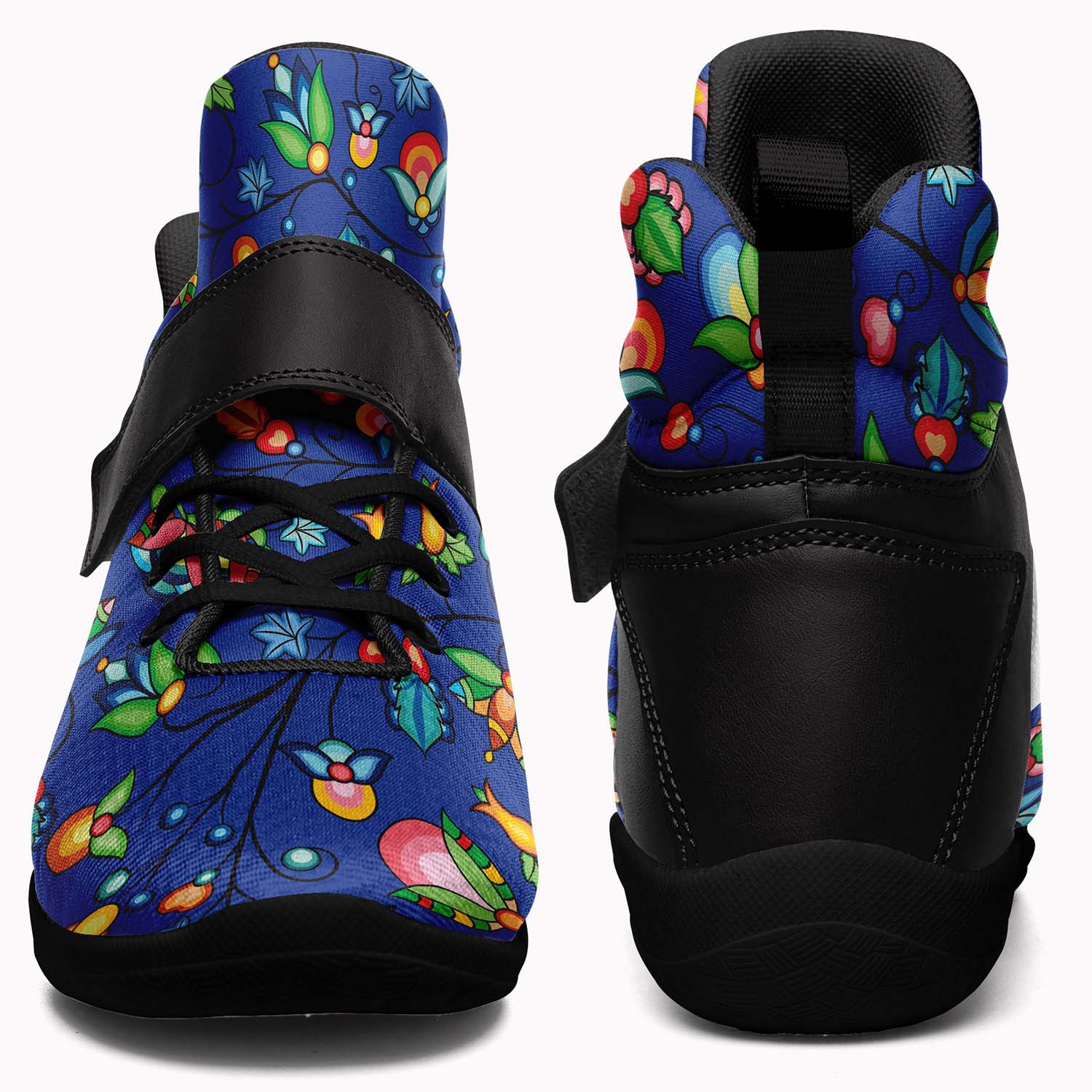 Prairie Plains Spirit Nightfall Ipottaa Basketball / Sport High Top Shoes - Black Sole