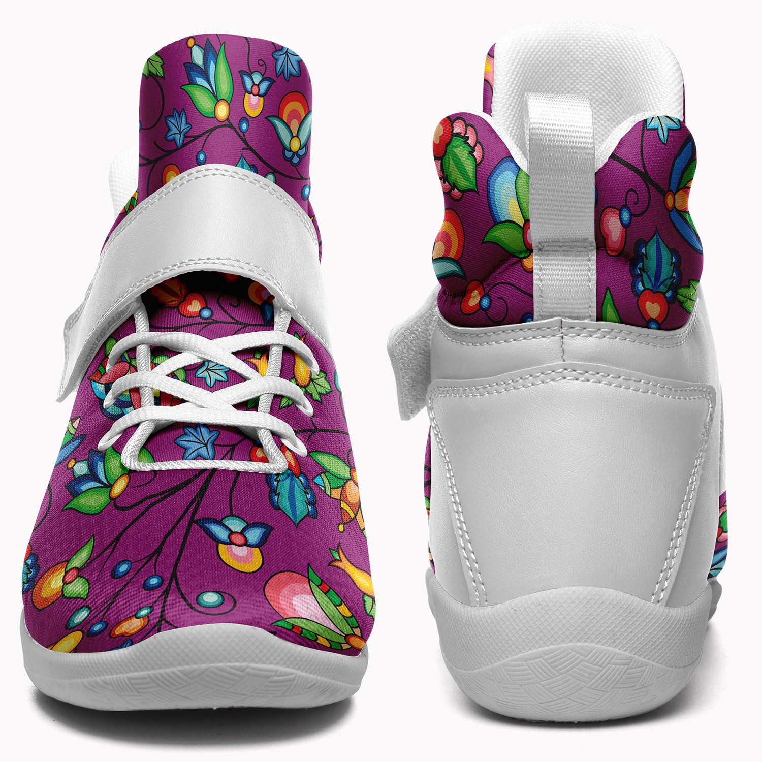 Prairie Plains Spirit Berry Soup Ipottaa Basketball / Sport High Top Shoes - White Sole