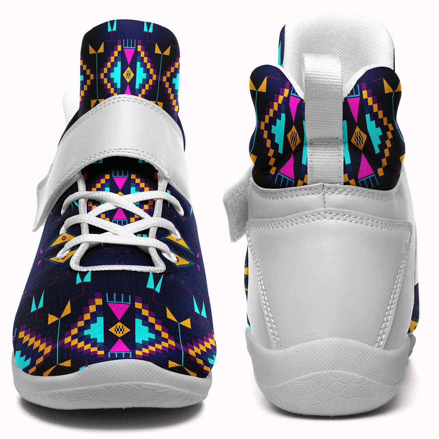 Rite of Passage Prairie Night Ipottaa Basketball / Sport High Top Shoes - White Sole