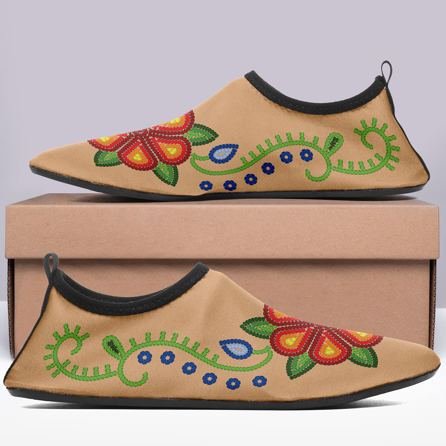 Desert Mirage 2 Kid's Sockamoccs Slip On Shoes