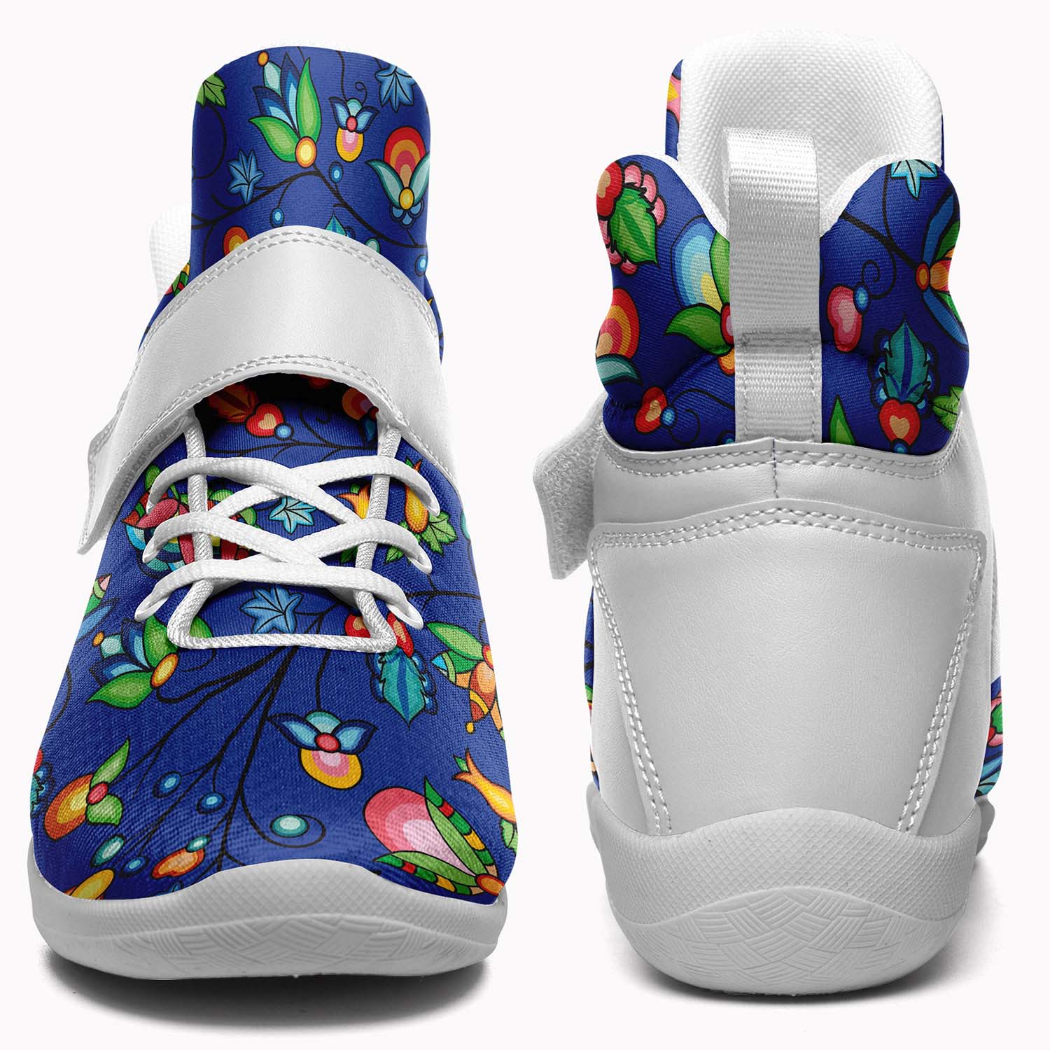 Prairie Plains Spirit Nightfall Ipottaa Basketball / Sport High Top Shoes - White Sole