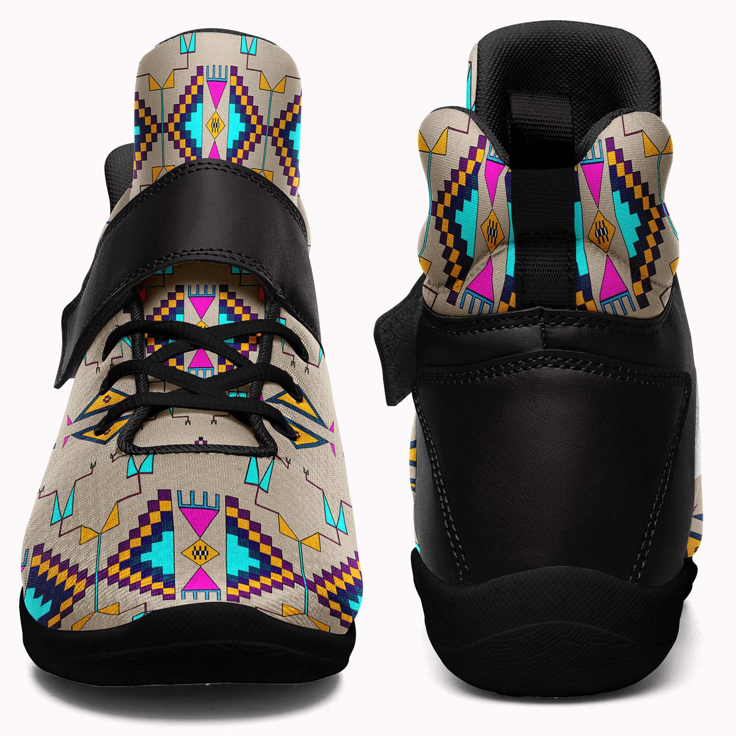Rite of Passage Sand Ipottaa Basketball / Sport High Top Shoes - Black Sole