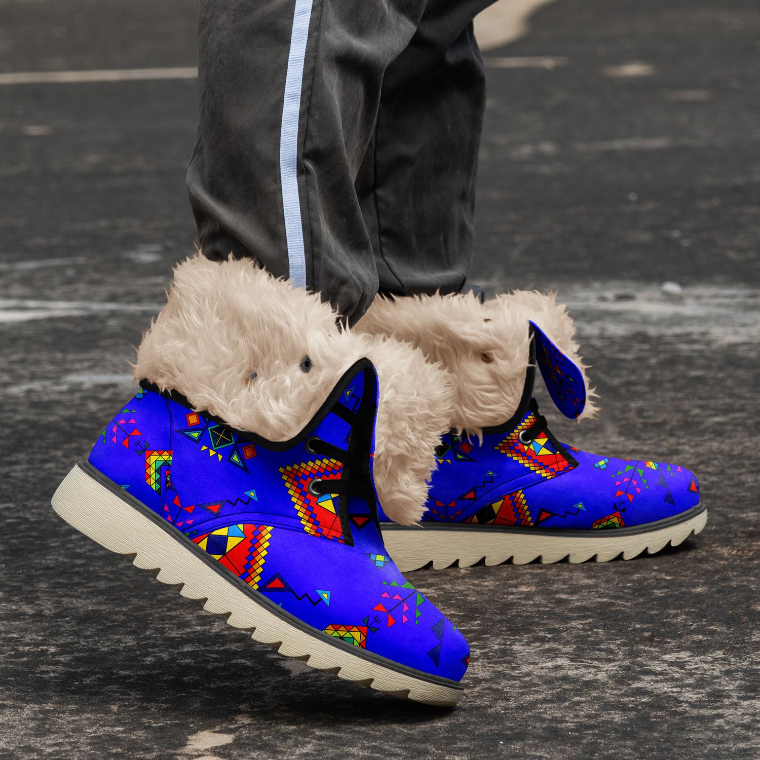 Buffalo Jump Blue Polar Winter Boots