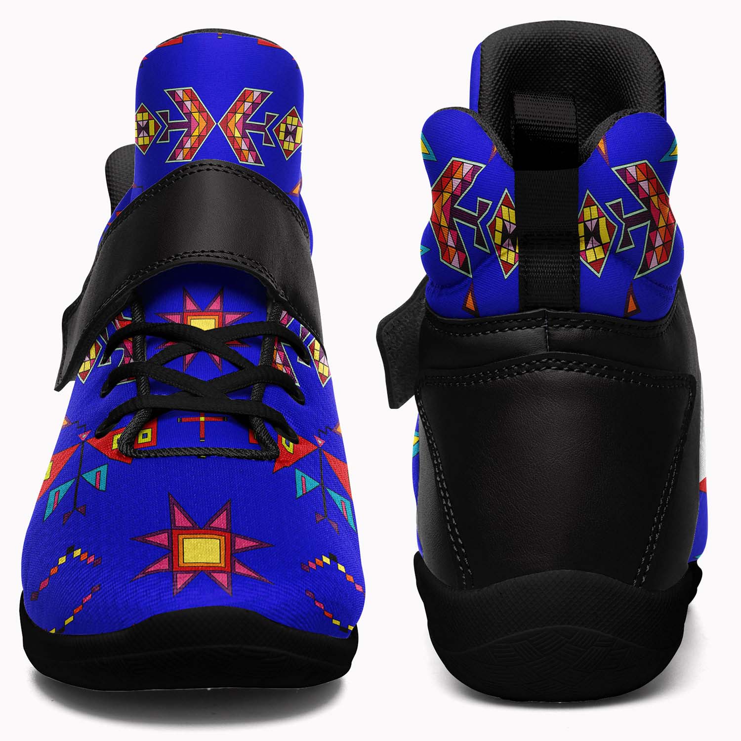 Scattered Generations Royal Ipottaa Basketball / Sport High Top Shoes - Black Sole