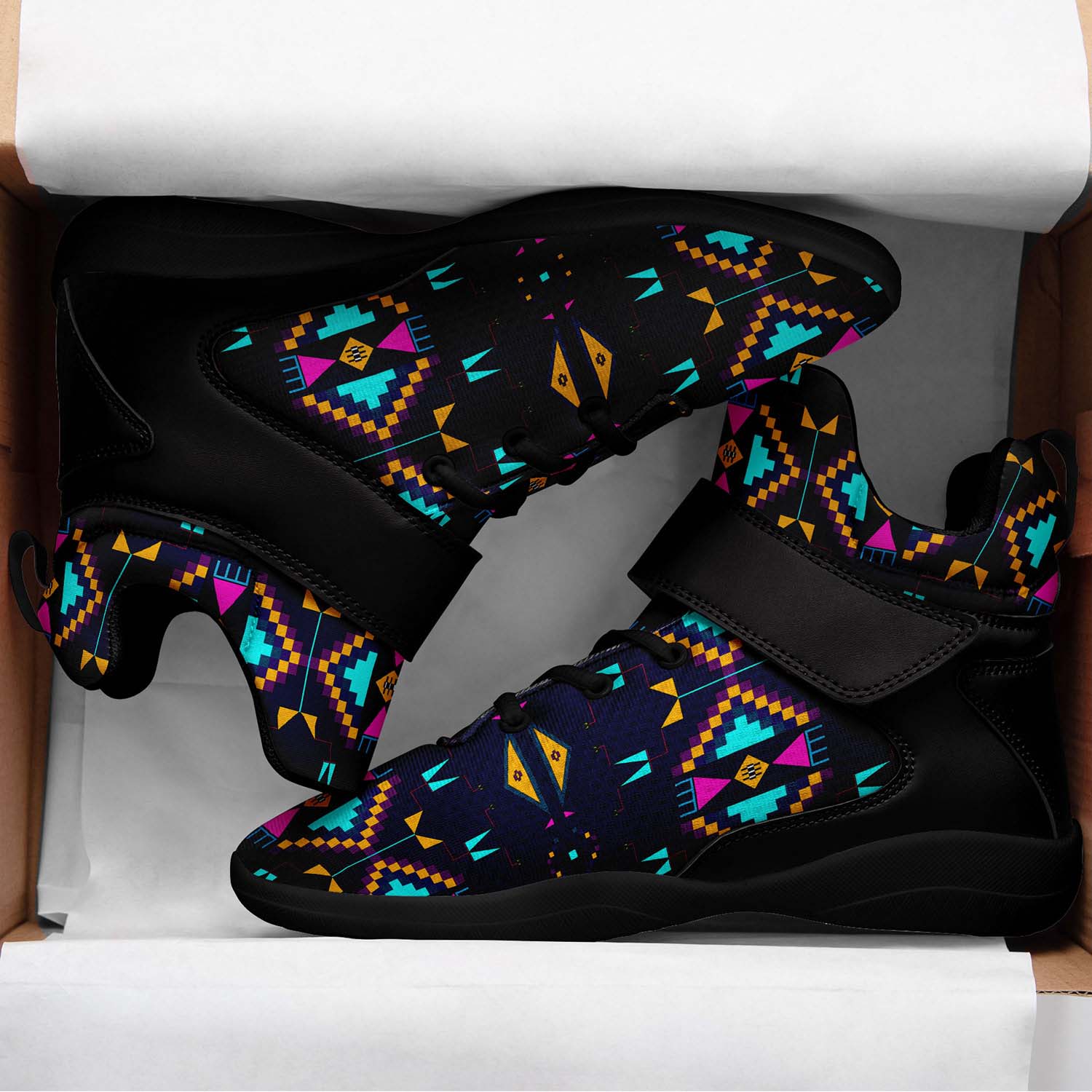 Rite of Passage Prairie Night Ipottaa Basketball / Sport High Top Shoes - Black Sole