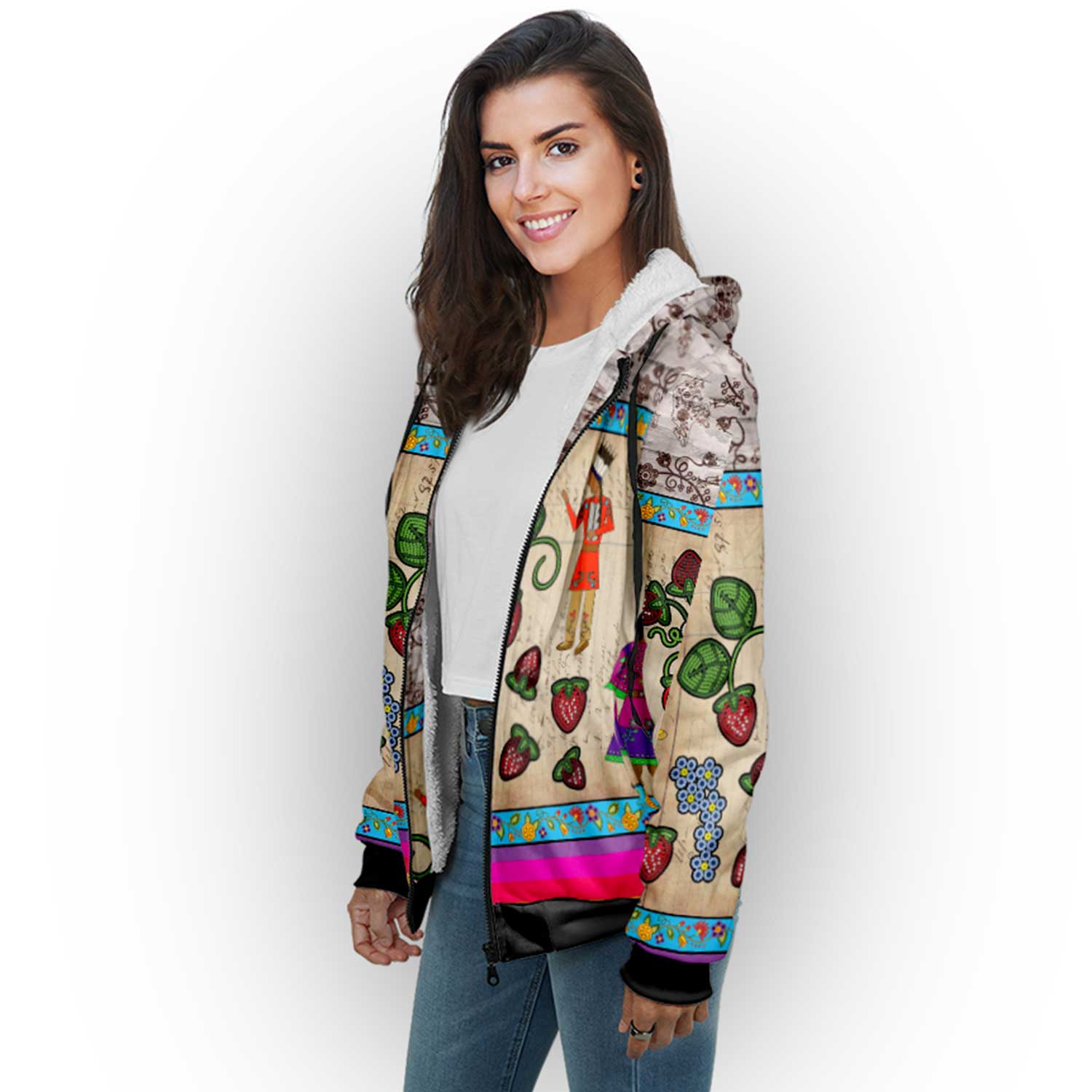 Love Stories Sherpa Hoodie