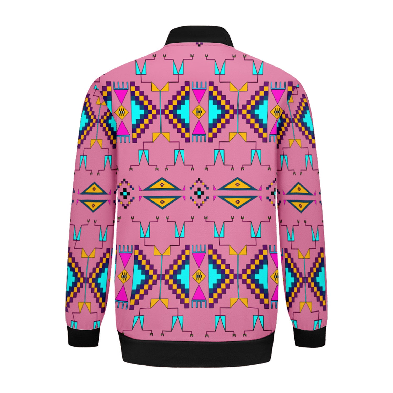 Rite of Passage Pink Zippered Collared Lightweight Jacket