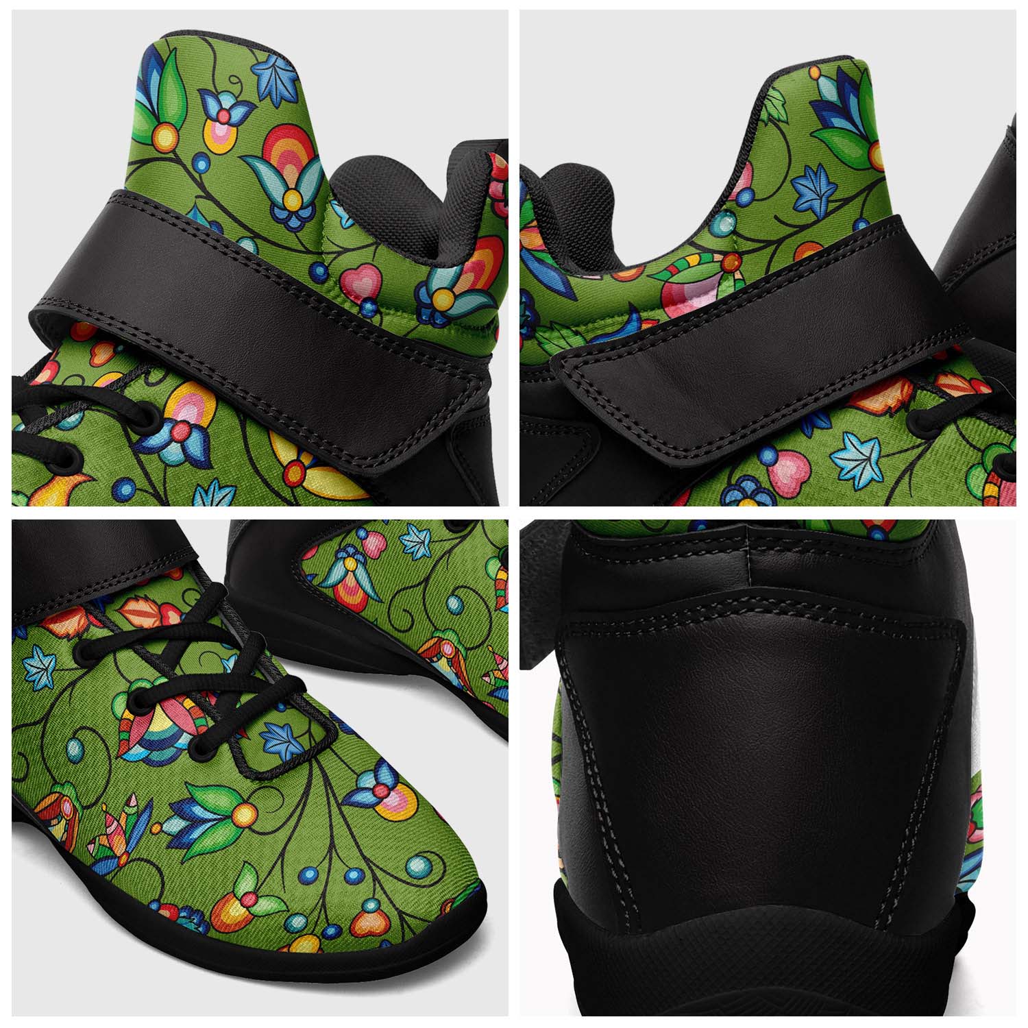 Prairie Plains Spirit Sweetgrass Ipottaa Basketball / Sport High Top Shoes - Black Sole