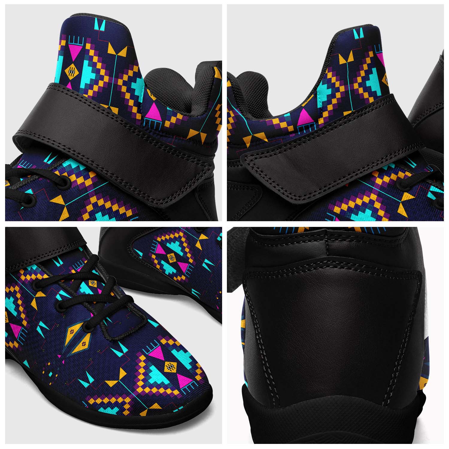 Rite of Passage Prairie Night Ipottaa Basketball / Sport High Top Shoes - Black Sole