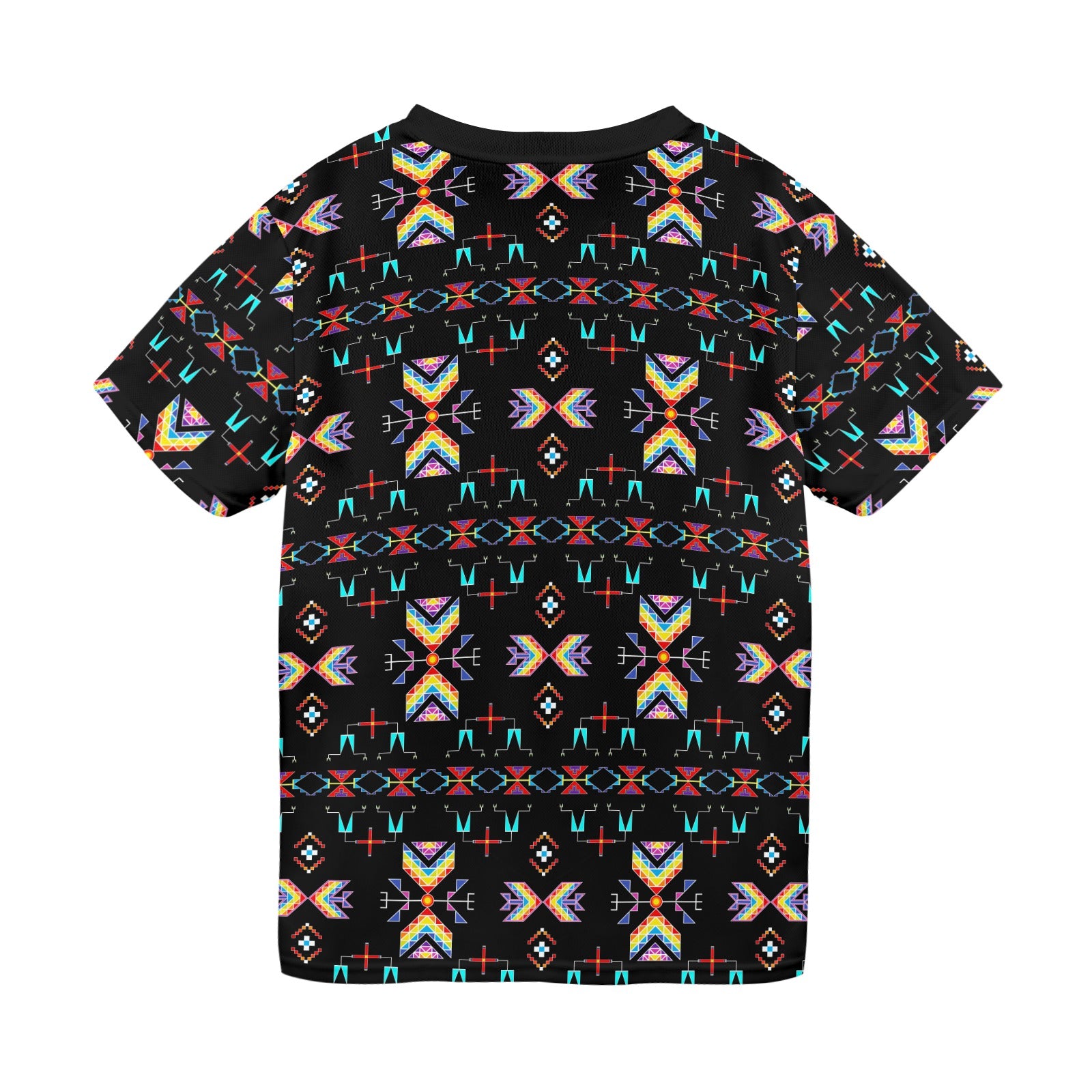 Rainy Chief Rainbow Black T-shirt for Men