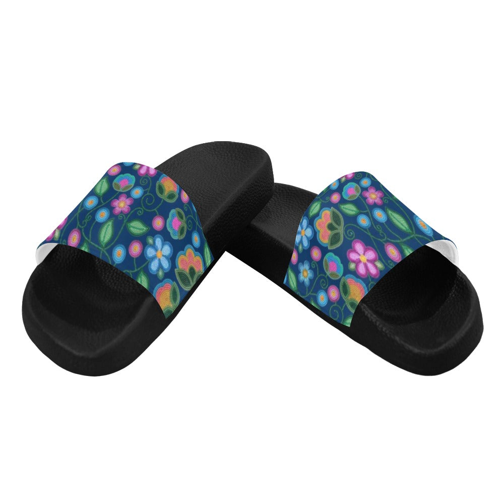Turquoise Sunbeam Blue Men's Slide Sandals