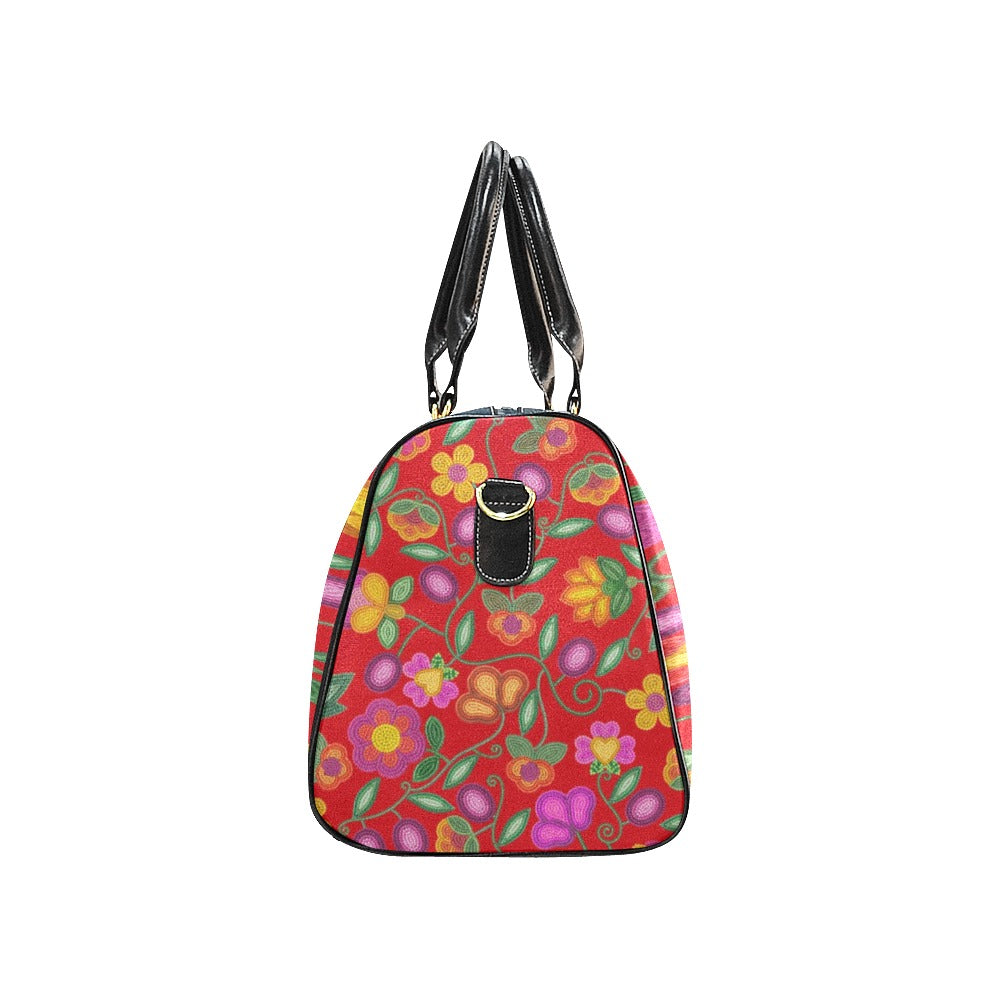 Boreal Bounty Red Waterproof Travel Bag/Small