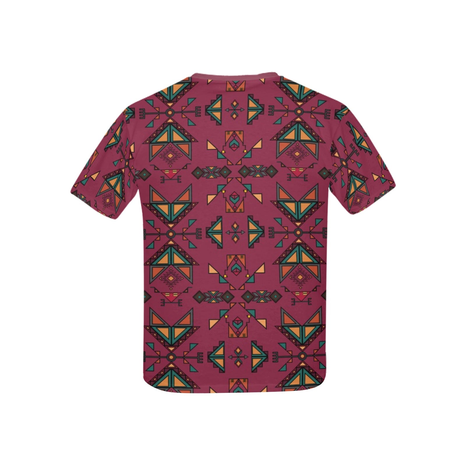 Arrow dawn Fabric Maroon Kids' T-shirt (USA Size)
