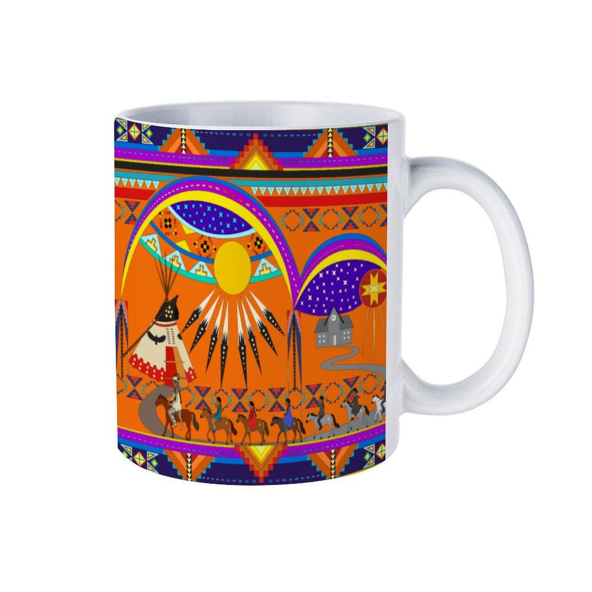 Seven Generations Medicine White Mug
