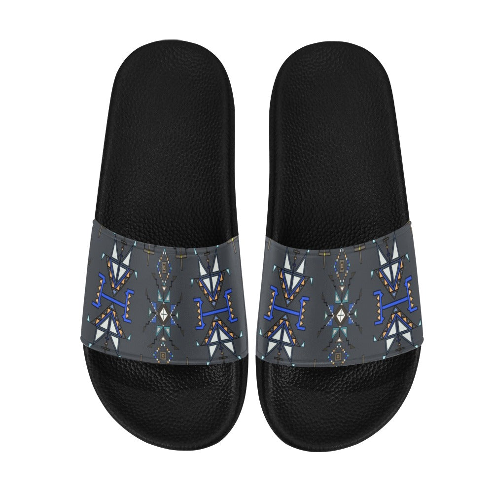 Eagle Strike Gray Women's Slide Sandals