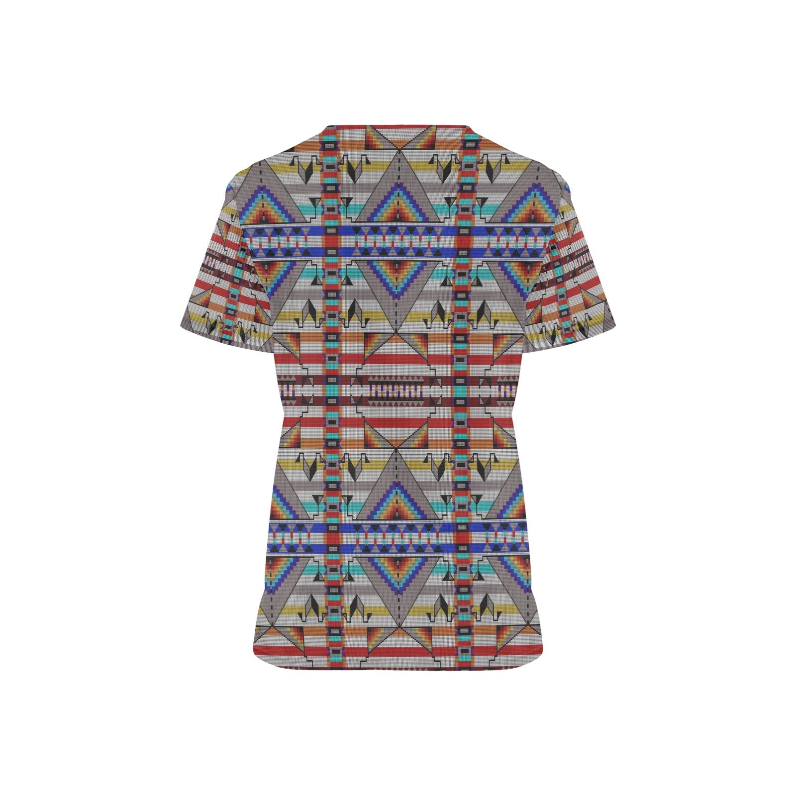 Medicine Blessing White Scrub Top