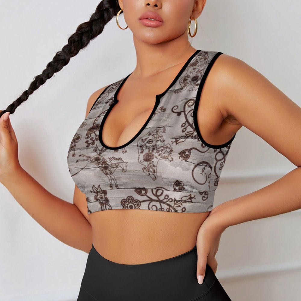 Forest Medley Yoga Top