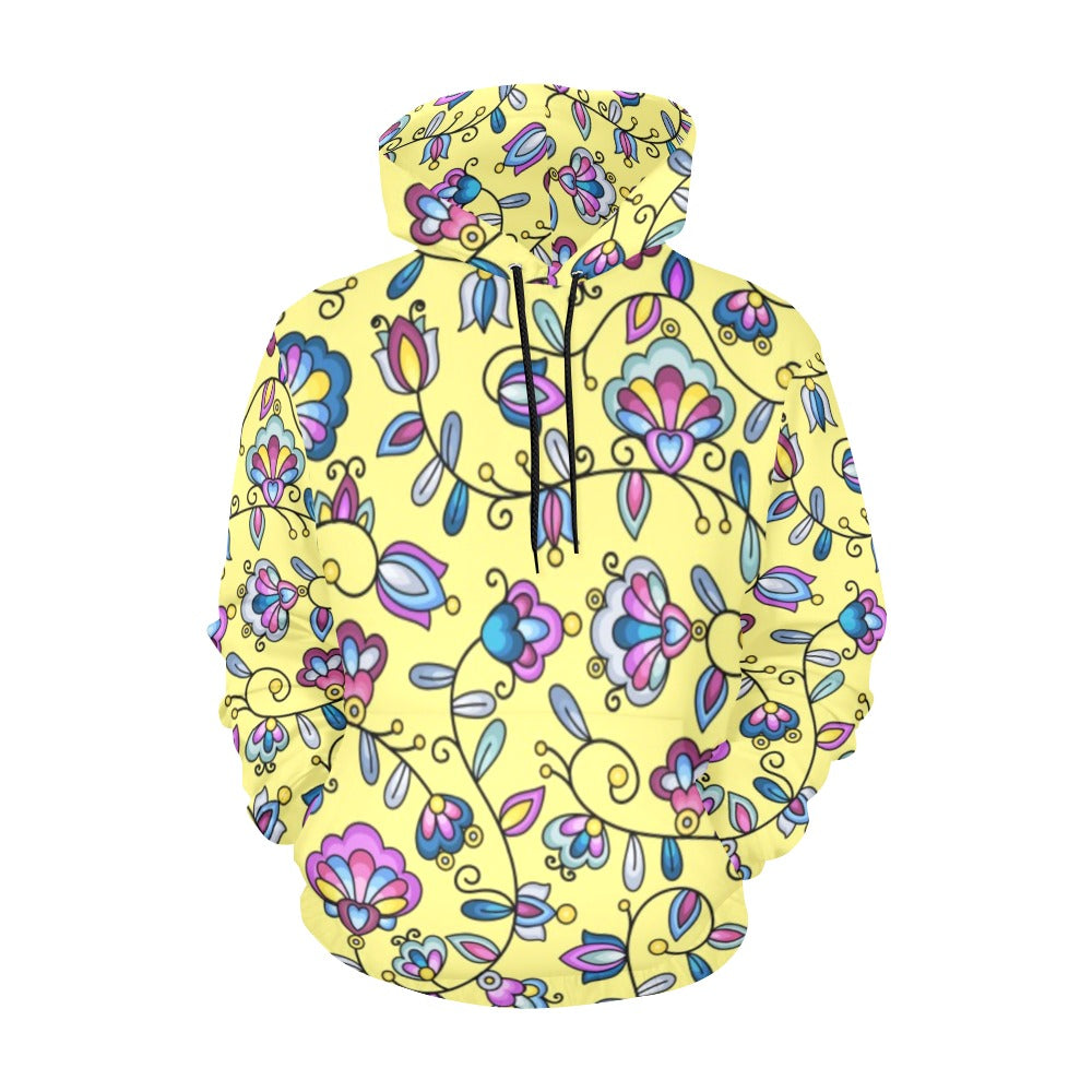 Autumn Bundle Blessing Yellow Hoodie for Men (USA Size)