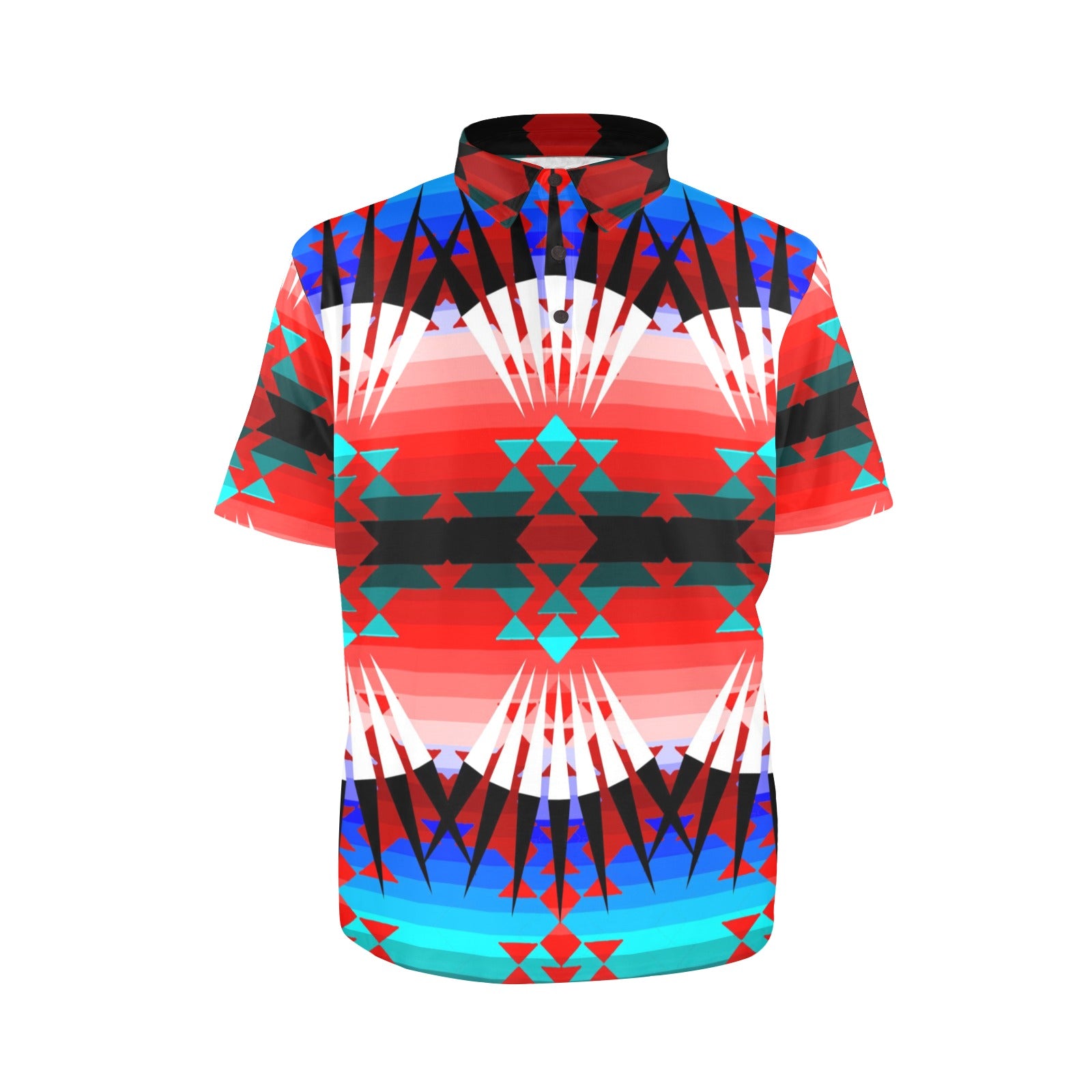 Northwest Ribbonwork Bustles Polo Shirt