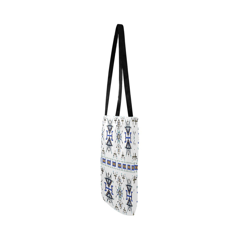 Eagle Strike White Reusable Shopping Bag (Two sides)