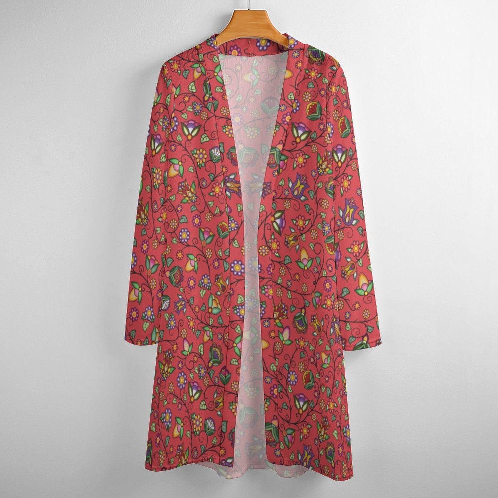 Heartbeat Petals Red Cardigan