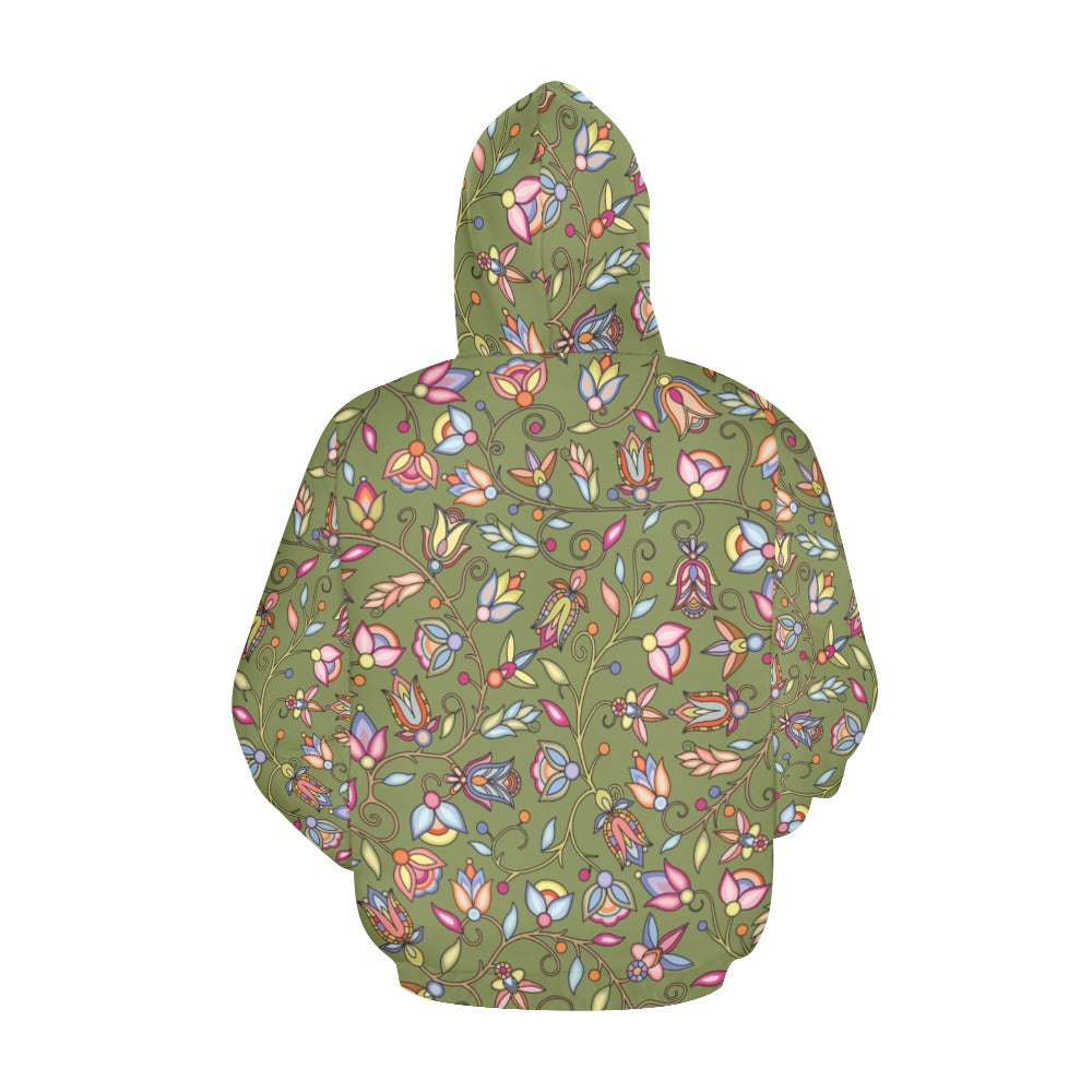Buffalo Bloom Sage Hoodie for Women (USA Size)