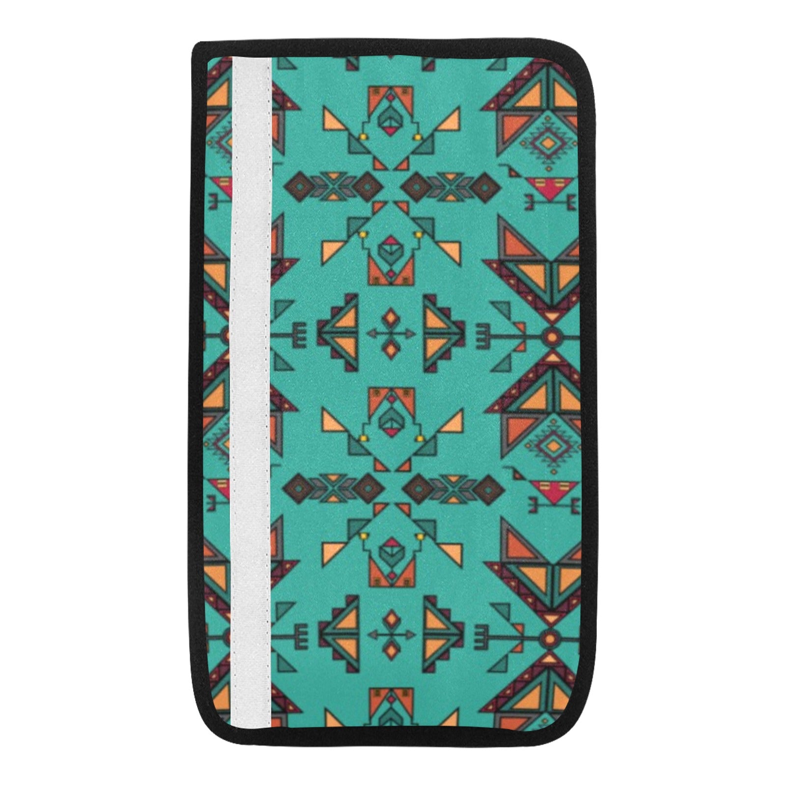 Arrow dawn Turquoise Car Seat Belt Cover 7''x12.6'' (Pack of 2)