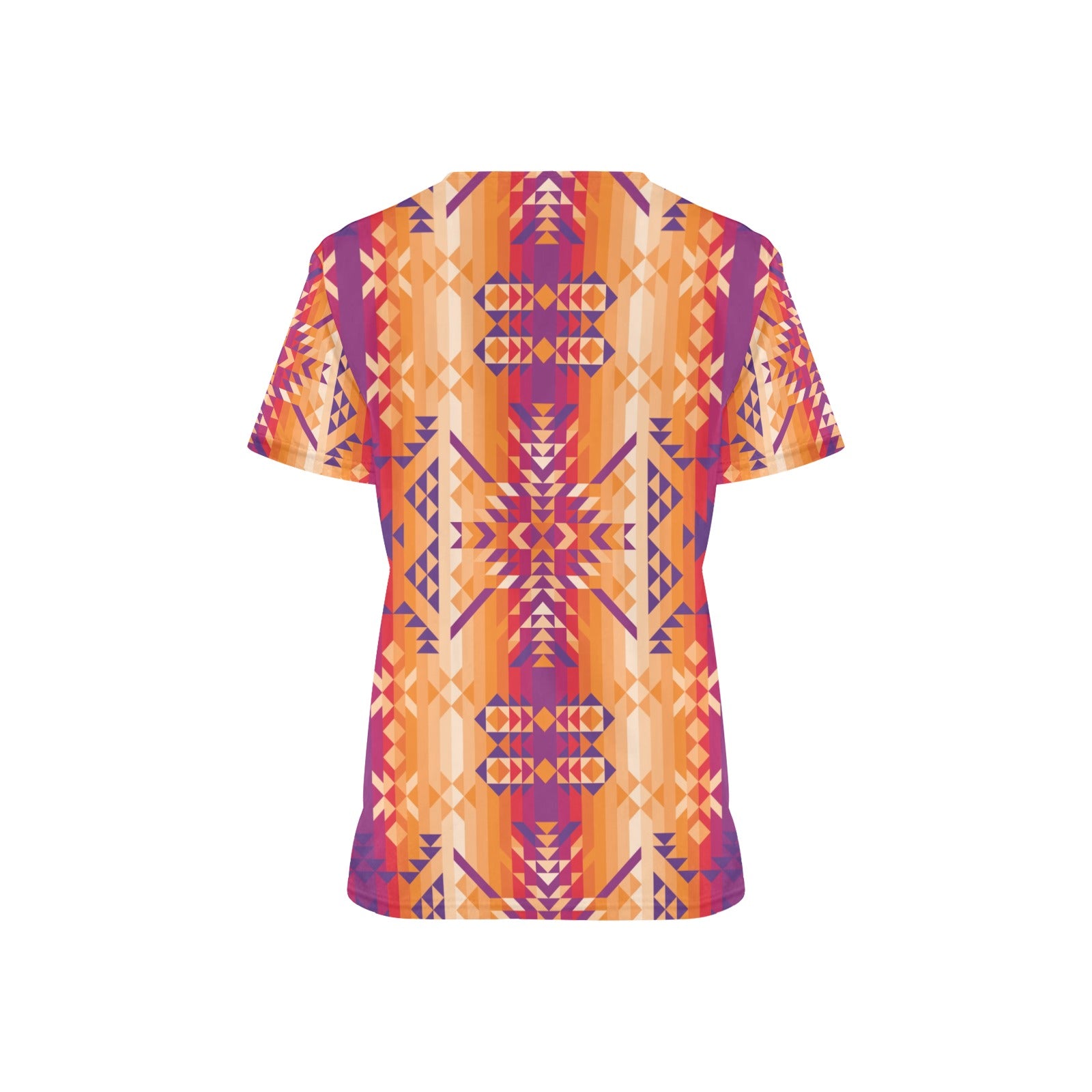 Desert Geo Scrub Top