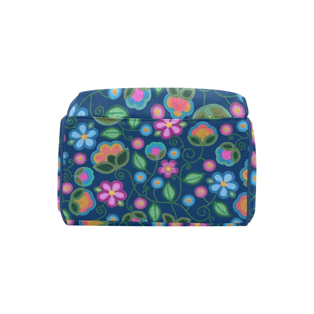 Turquoise Sunbeam Blue Multi-Function Diaper Backpack/Diaper Bag