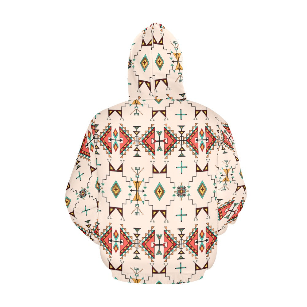 Thunder Flight Cream Hoodie for Men (USA Size)