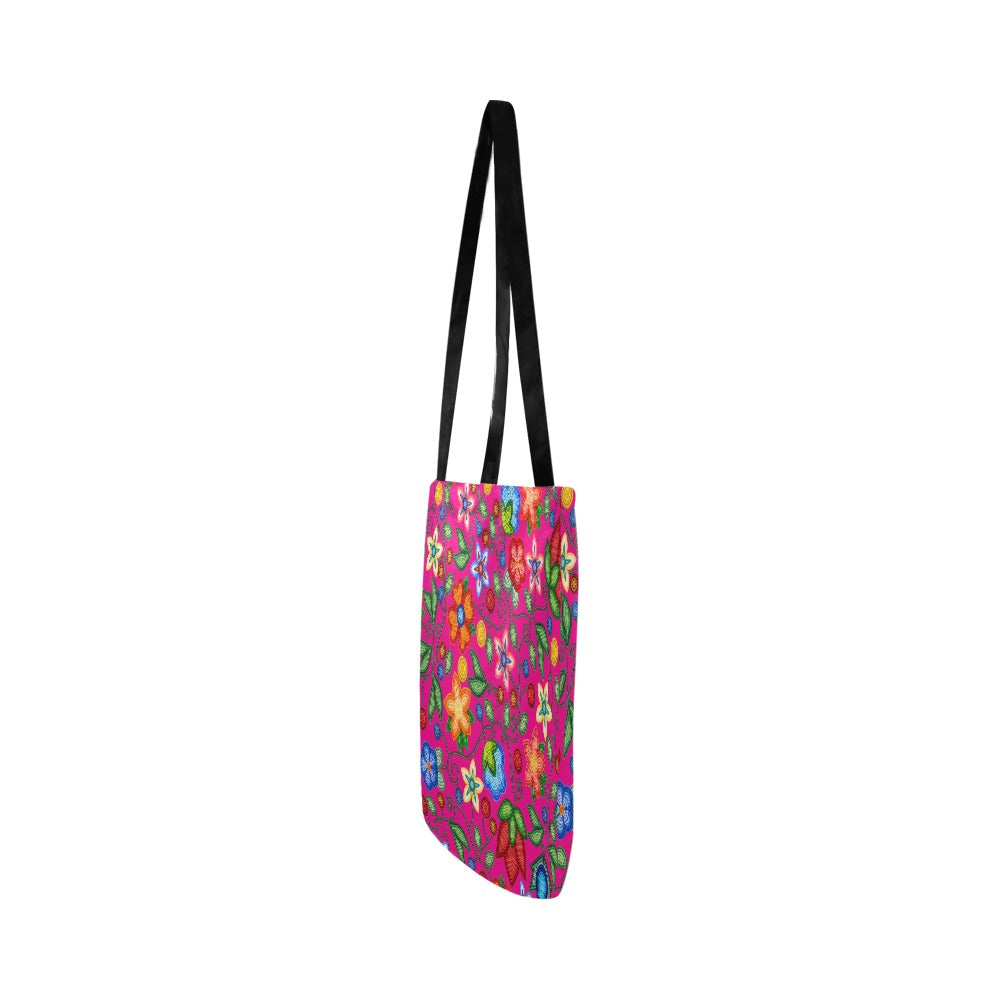Morning Harmony Pink Reusable Shopping Bag (Two sides)