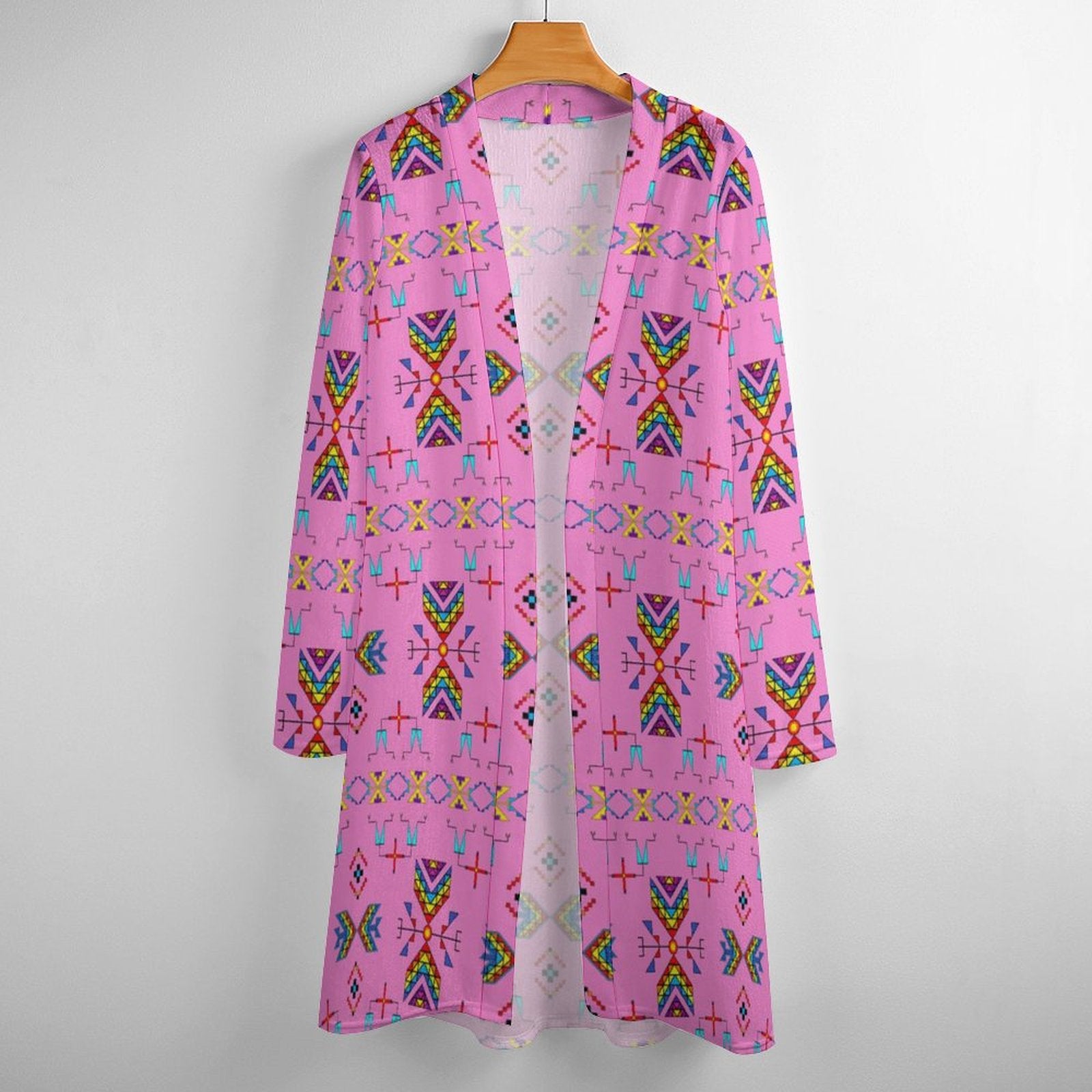 Rainy Chief Rainbow Blush Cardigan