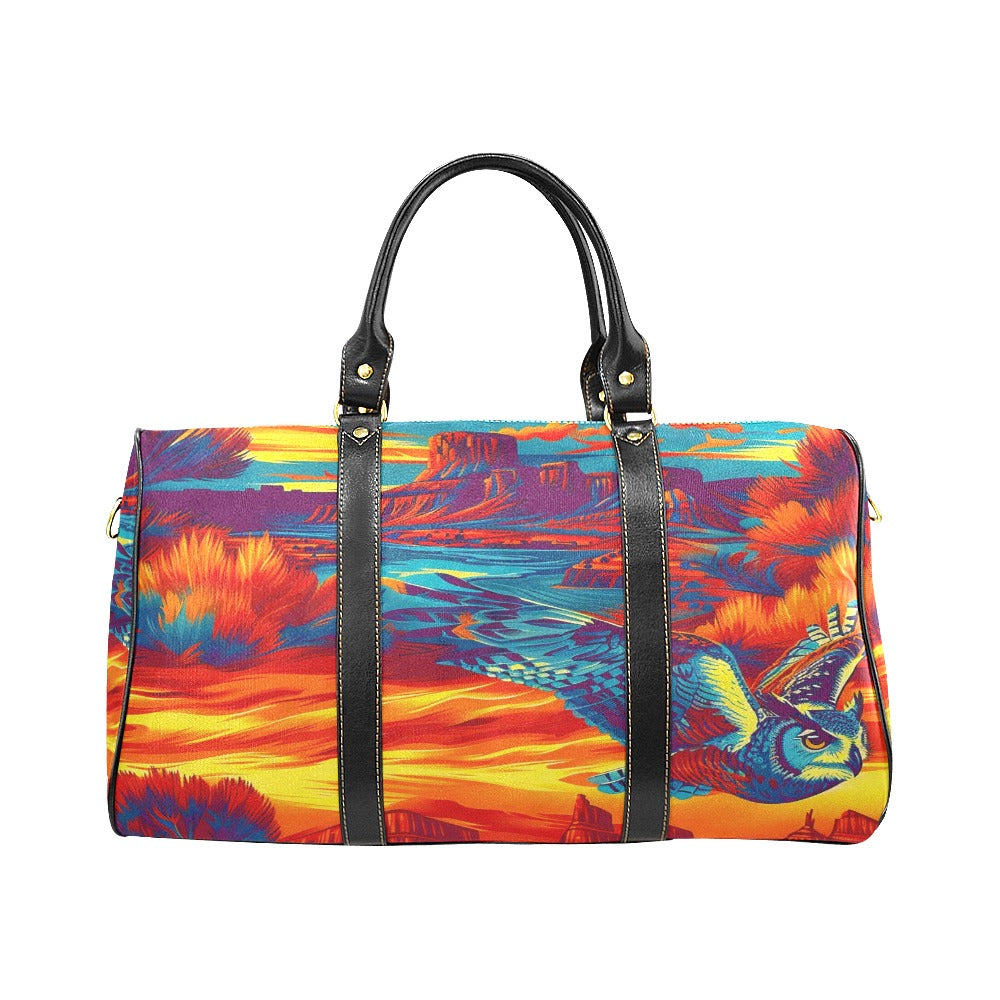 Owl on the Prowl Waterproof Travel Bag/Small