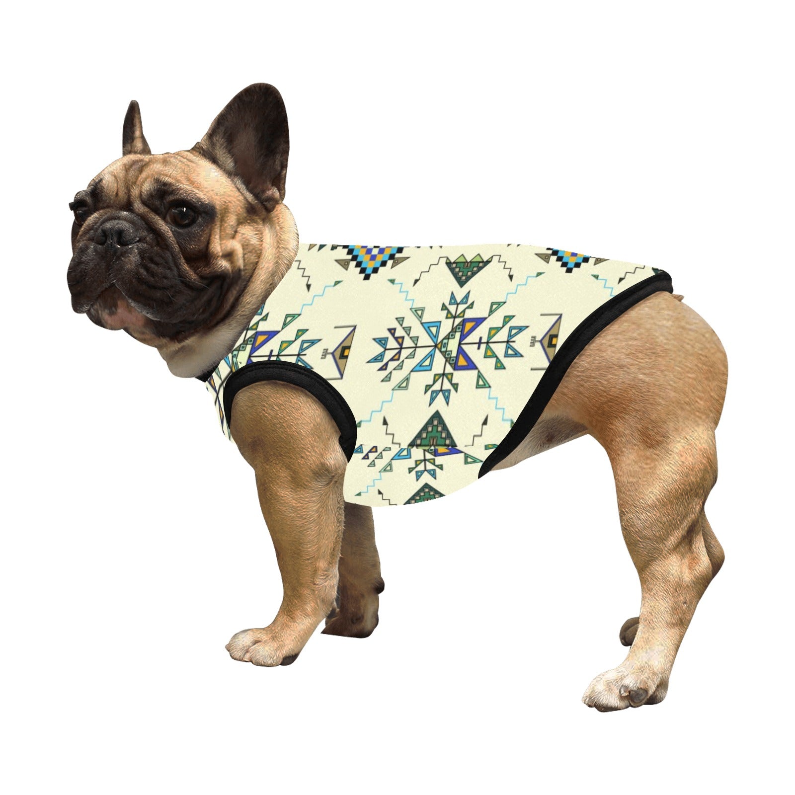 Bear Shield Cream Pet Tank Top